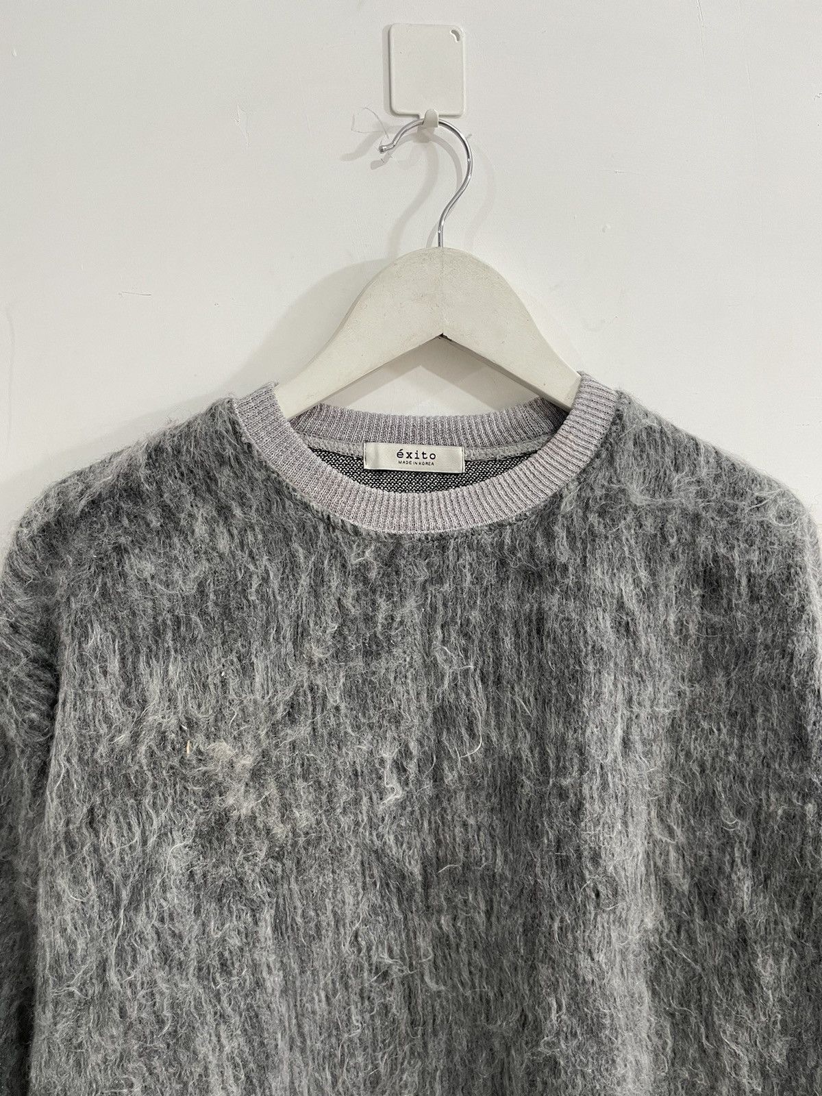Comme des Garcons Homme Plus 2000s Exito Mohair japan knitwear y2k style Size US XL / EU 56 / 4 - 2 Thumbnail