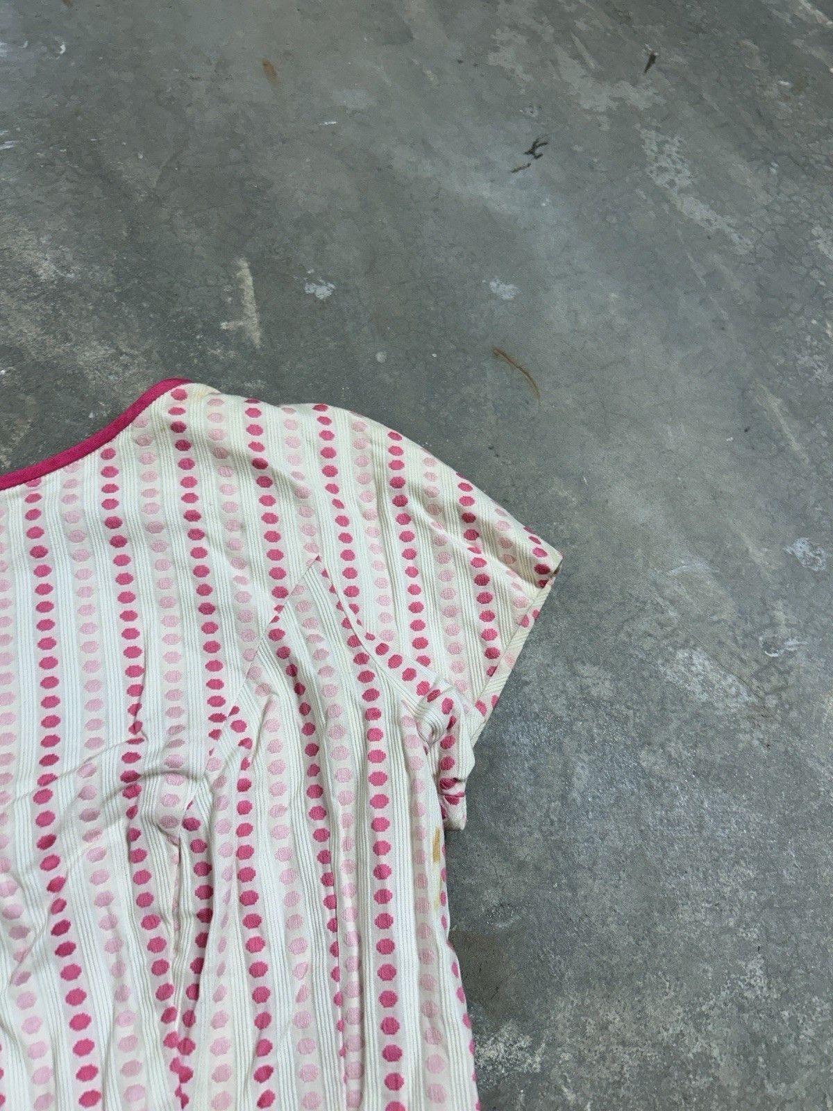 Other Vintage 50’s Pat Premo California Dot Cotton Dress Size 10 Size L / US 10 / IT 46 - 5 Thumbnail