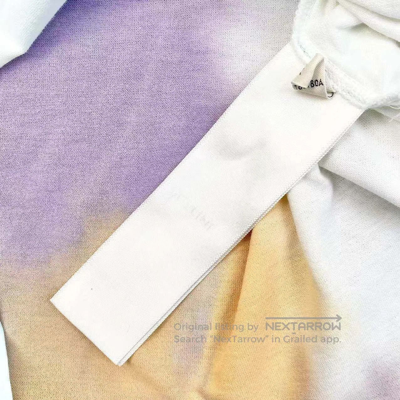 Celine Celine Stud letter logo blended gradient short sleeves| Size XS / US 0-2 / IT 36-38 - 4 Thumbnail