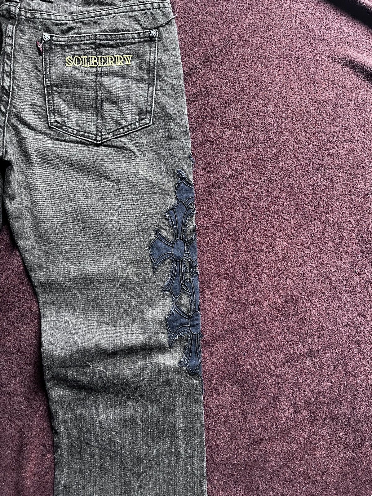 Other SOLBERRY PANTS Distressed punk grunge y2k Size US 29 - 7 Thumbnail
