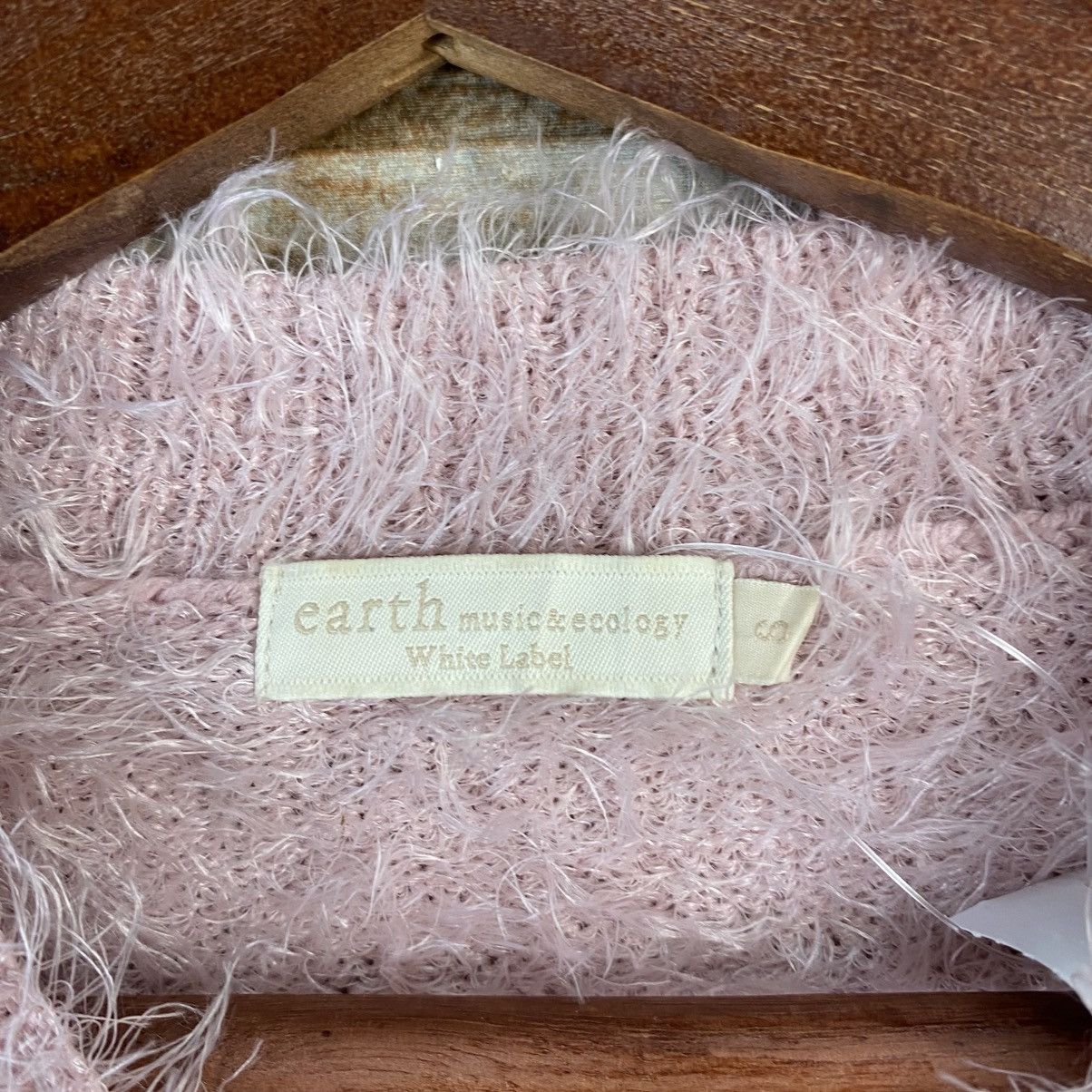 Japanese Brand DL Earth & Music Econology Pink Knitwear #C1084 Size S / US 4 / IT 40 - 9 Thumbnail