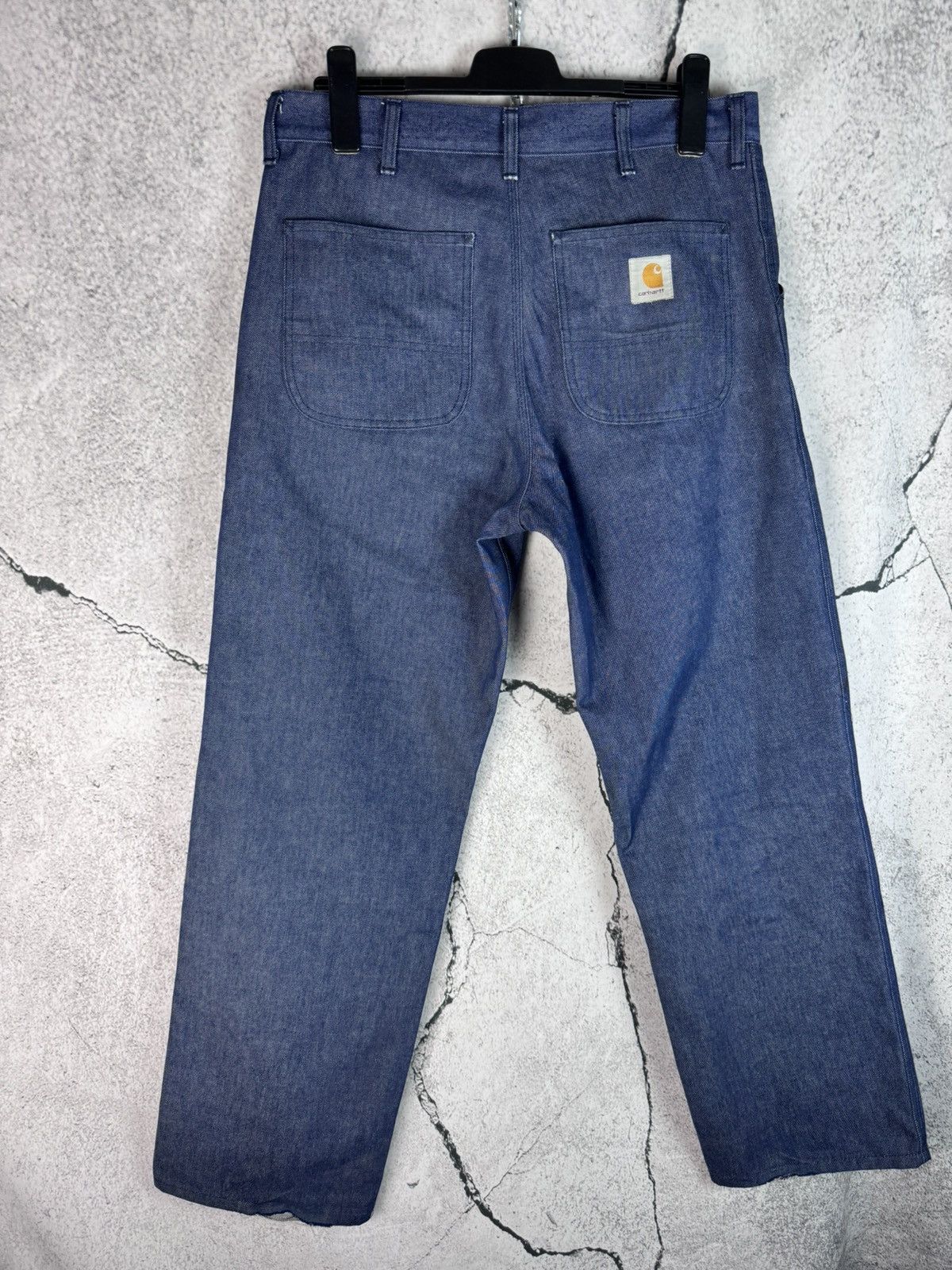 Carhartt Vintage 90s Carhartt Simple Denim Work Pants Size US 36 / EU 52 - 1 Thumbnail