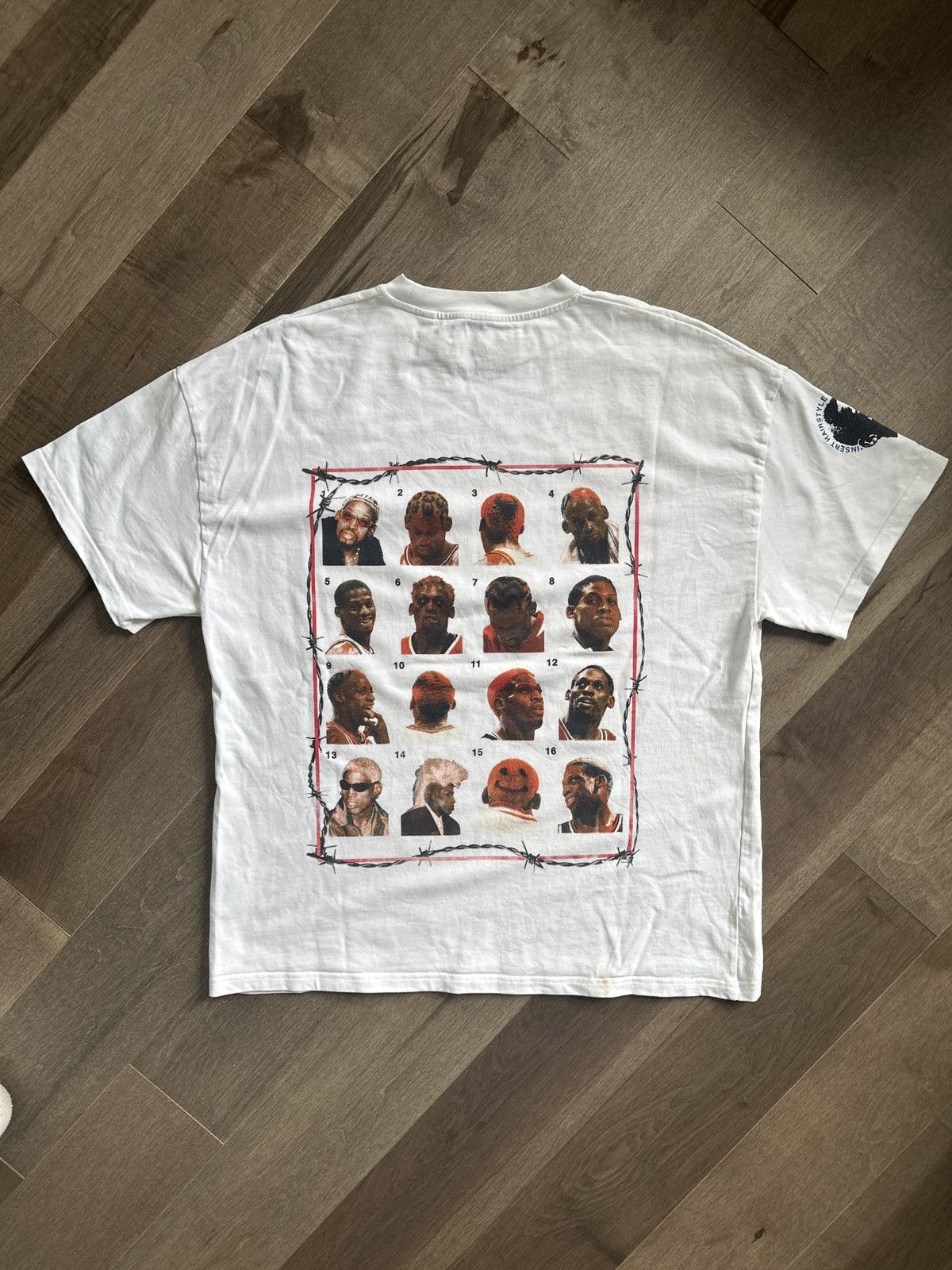 NBA × Sergio Calabasas Dennis Rodman HairCuts Tee Size US M / EU 48-50 / 2 - 2 Thumbnail