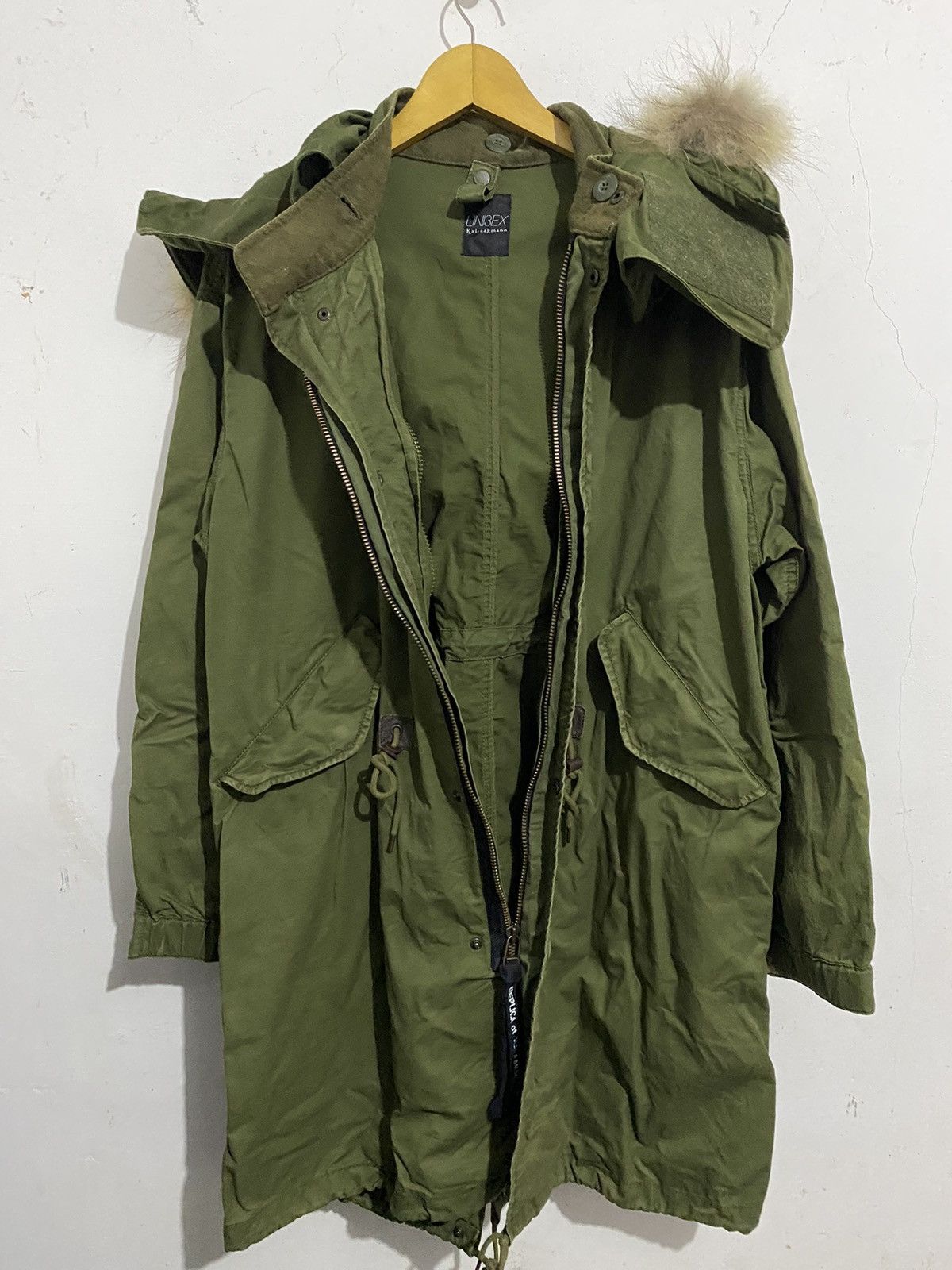 If Six Was Nine 🖤BLACKFRIDAY🖤Kai aakmann Fur Parka Military Goa Styled Size US M / EU 48-50 / 2 - 6 Thumbnail