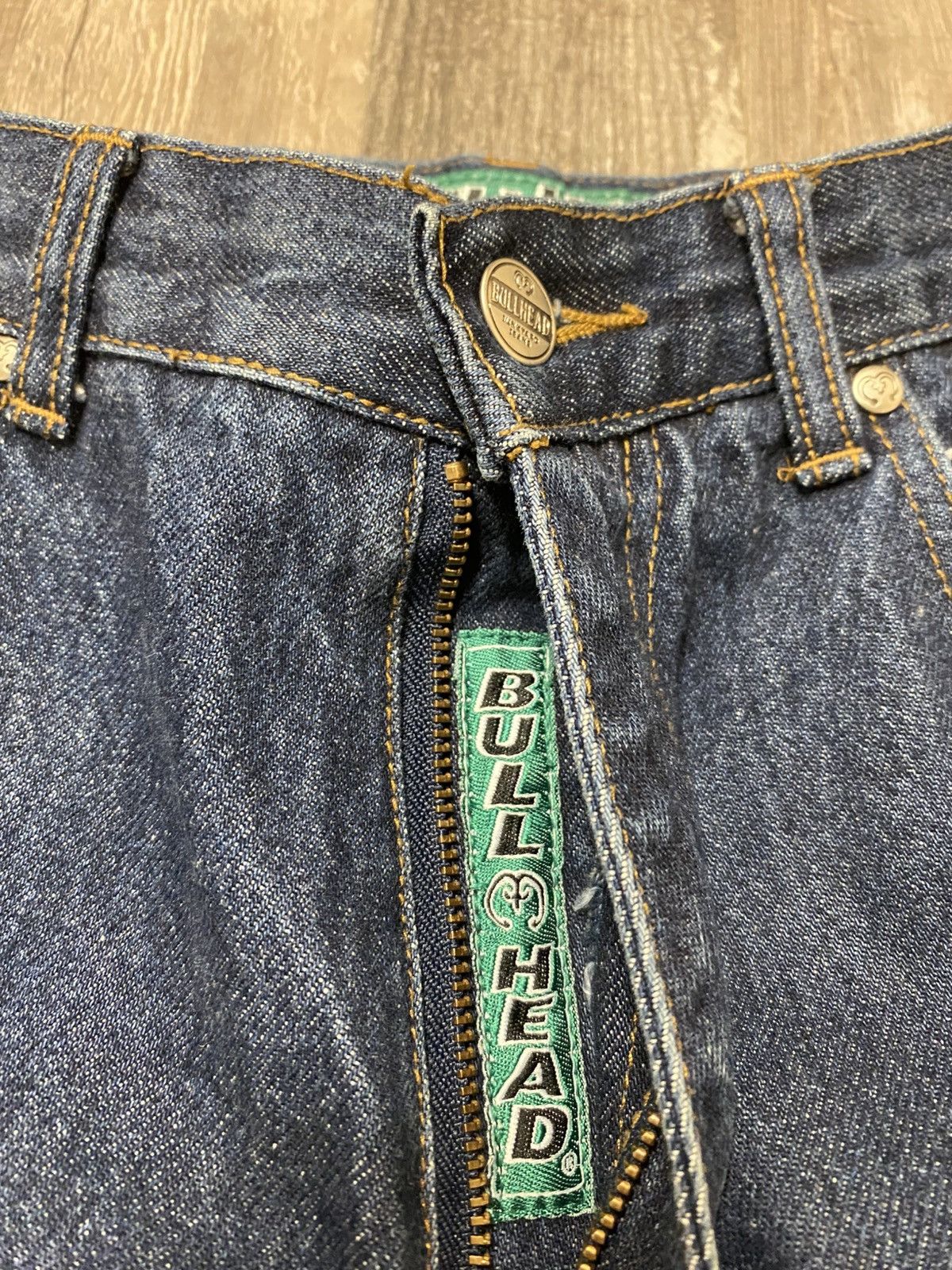 Bullhead Denim Co. Bullhead Pipes Wide Baggy Denim Jeans JNCOs Style Y2K Grail Size US 30 / EU 46 - 6 Thumbnail