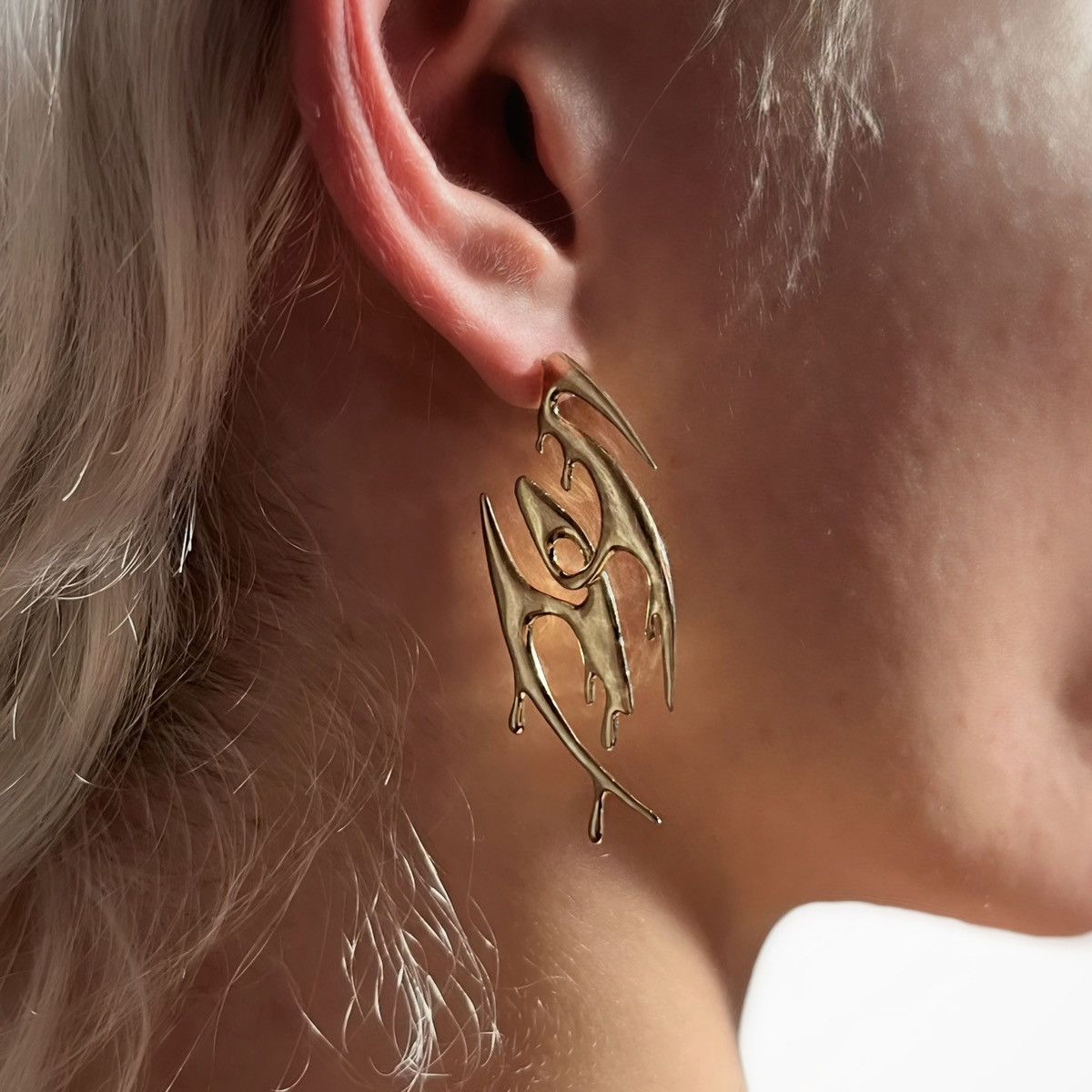 Other SYDORIA MELTING EARRING GOLD Size ONE SIZE - 3 Thumbnail