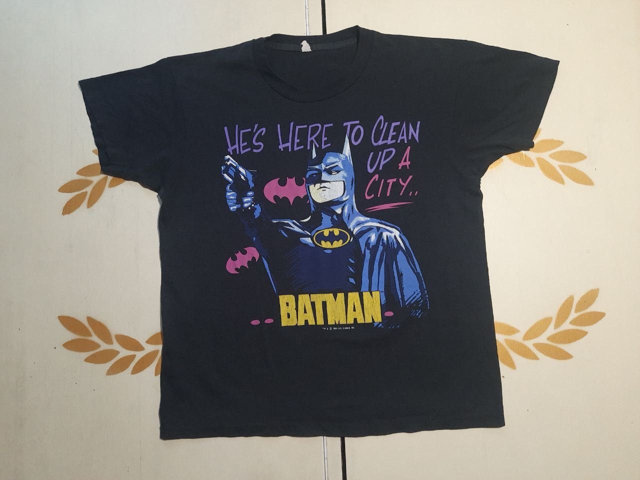 DC Comics × Vintage Batman T-Shirt 1989 Vintage Size US L / EU 52-54 / 3 - 2 Thumbnail