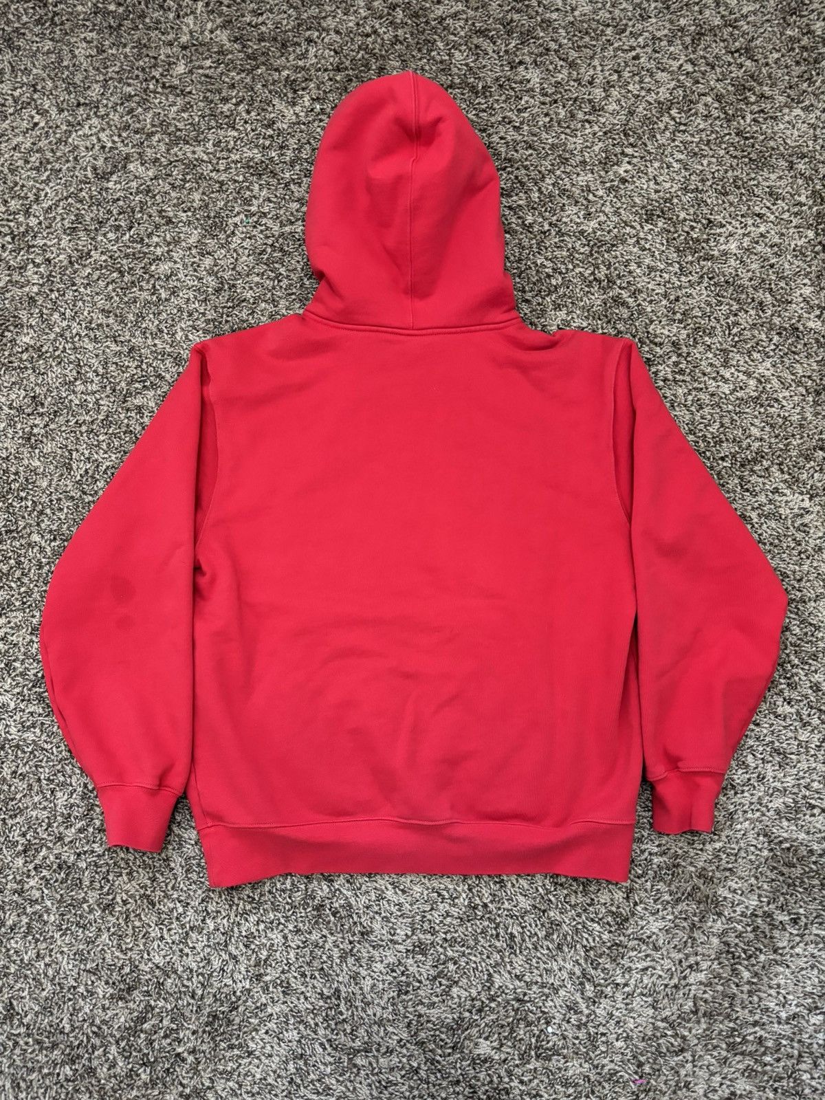 Nike × Supreme Supreme Nike Half Zip Hooded Sweatshirt Red Small Size US S / EU 44-46 / 1 - 2 Thumbnail