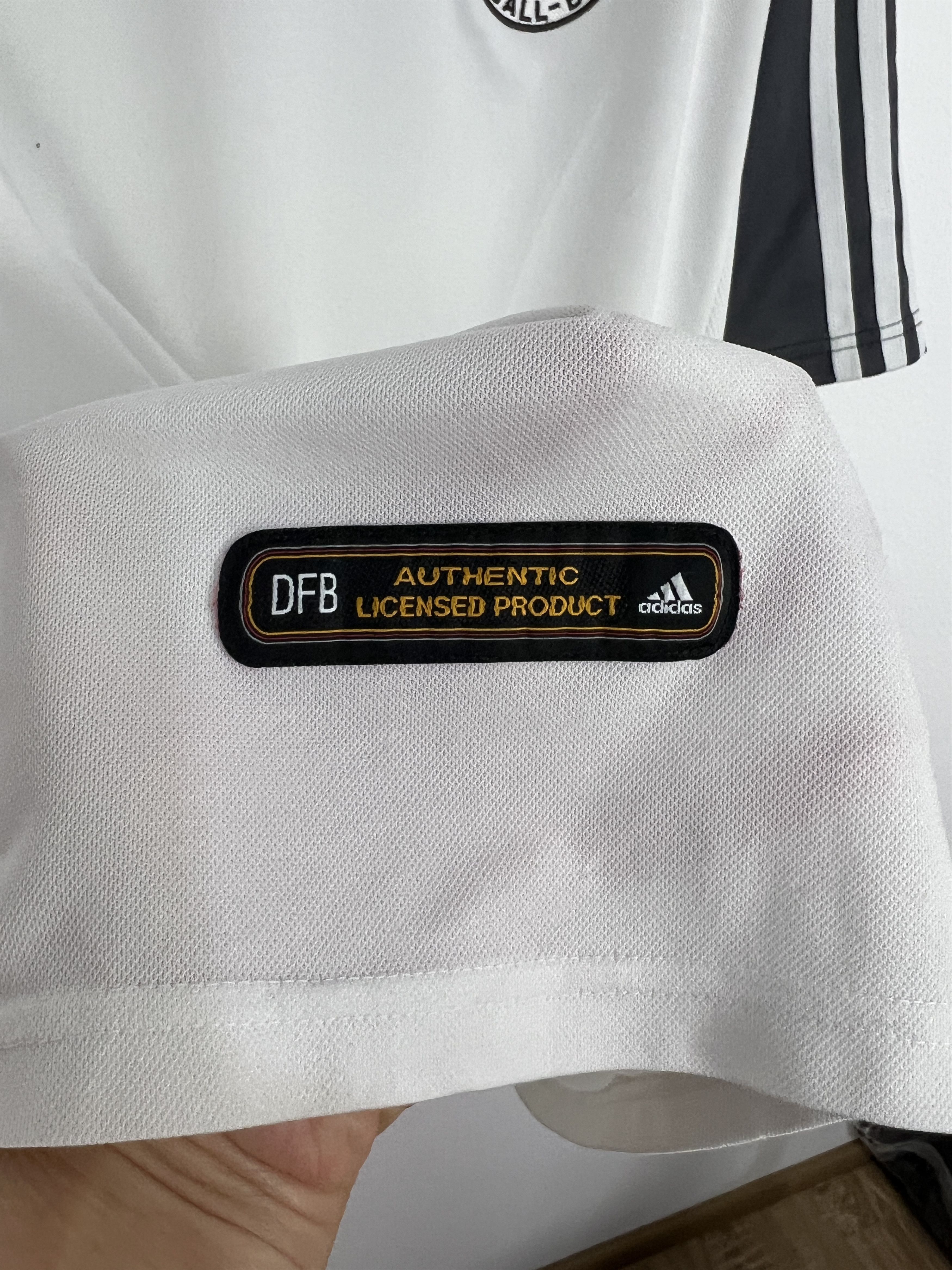 Adidas Germany Home football shirt 2000 Soccer Adidas National Team Size US XXL / EU 58 / 5 - 5 Thumbnail