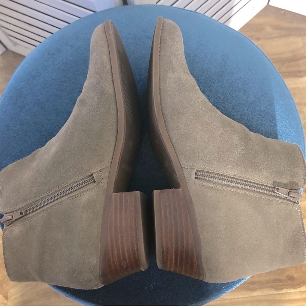 Other Sole Society suede leather tan Ankle boots rubber sole 9.5 Size US 9.5 / IT 39.5 - 6 Thumbnail