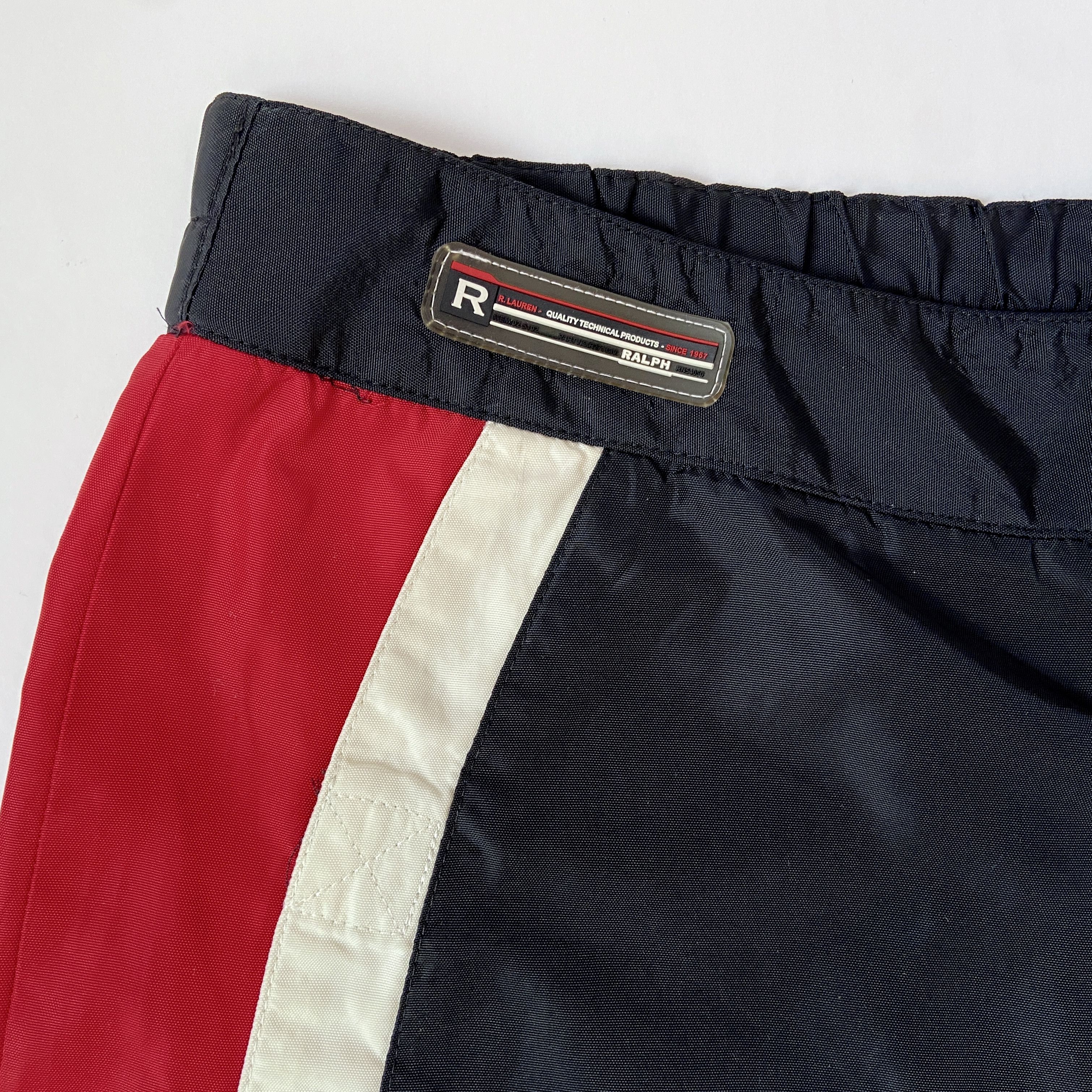 Ralph Lauren VINTAGE RALPH LAUREN TRACK PANTS JOGGERS BLACK Size 27" / US 4 / IT 40 - 3 Thumbnail