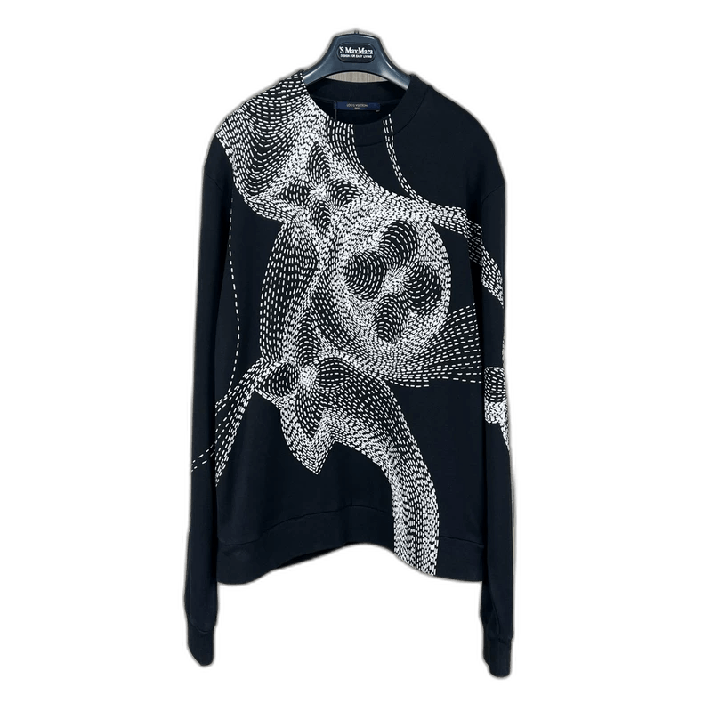 Louis Vuitton Louis Vuitton Sketch Print Long Sleeve Sweatshirt-yf Size US L / EU 52-54 / 3 - 1 Thumbnail