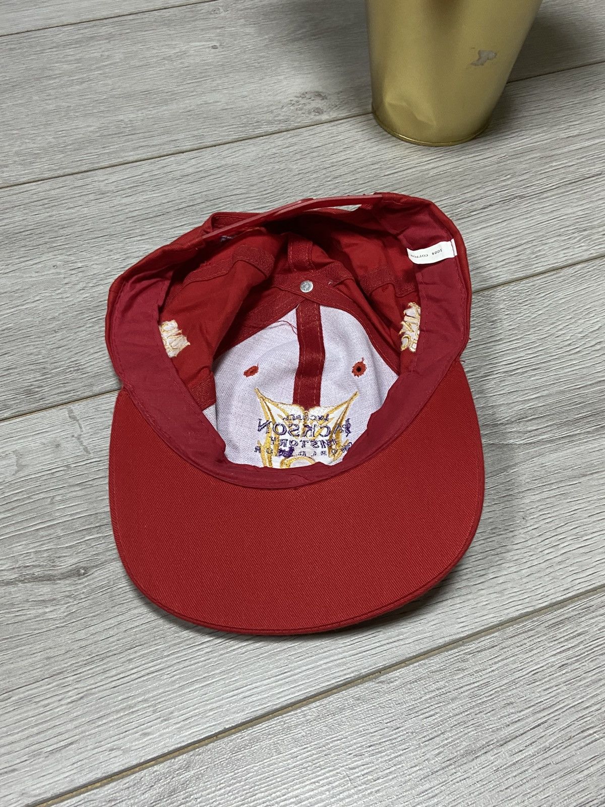 Michael Jackson Michael Jackson history world tour Cap vintage Size ONE SIZE - 8 Thumbnail