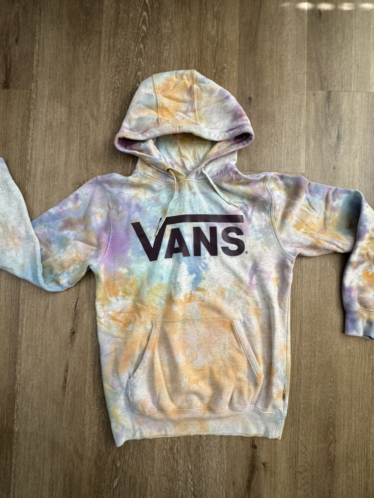Vans Swirl Tie Dye Pullover Hoodie Size US M / EU 48-50 / 2 - 8 Thumbnail