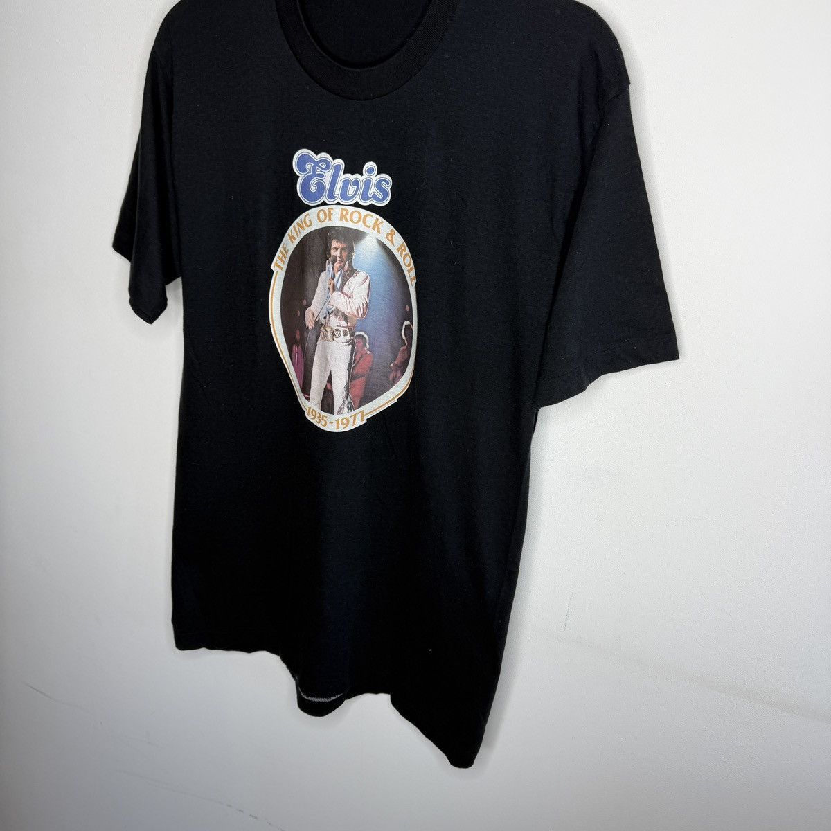 Band Tees Vintage 80s Elvis Presley Graphic Tee Size US M / EU 48-50 / 2 - 2 Thumbnail