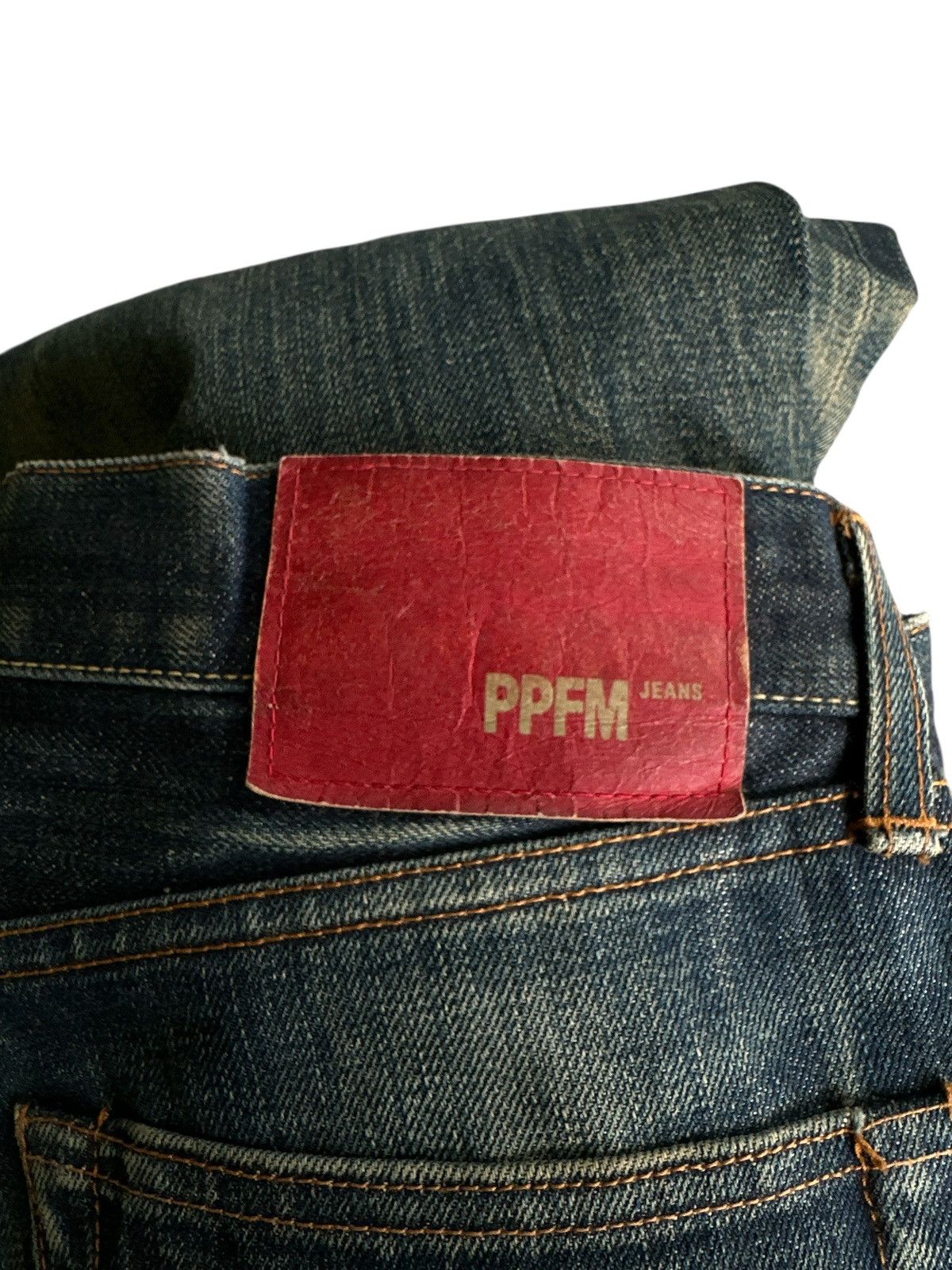Kapital Distress Designer PPFM Selvedge Denim . Size US 31 - 11 Thumbnail