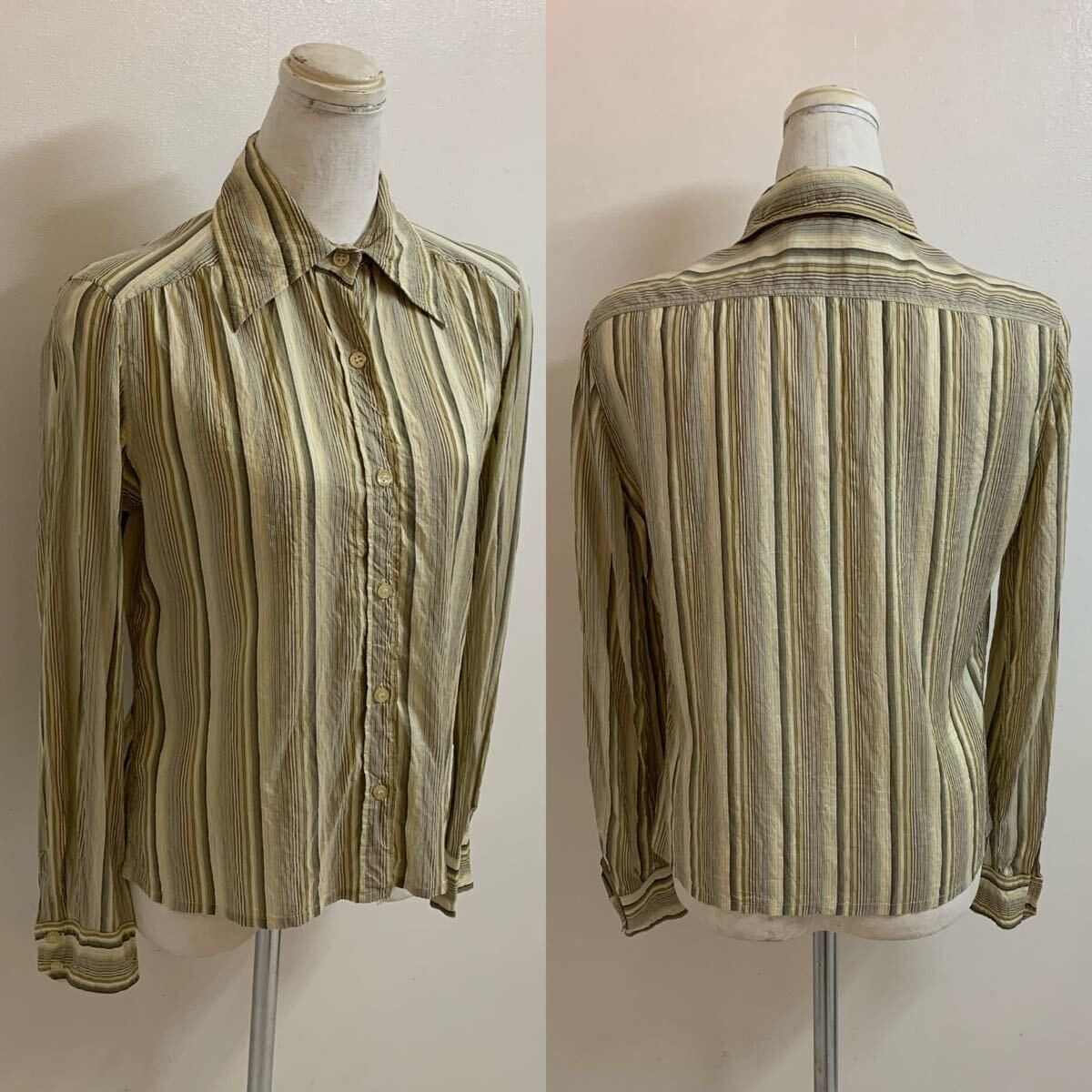 Lanvin Lanvin Paris 80s Vintage Silk Shirt Size US M / EU 48-50 / 2 - 4 Thumbnail
