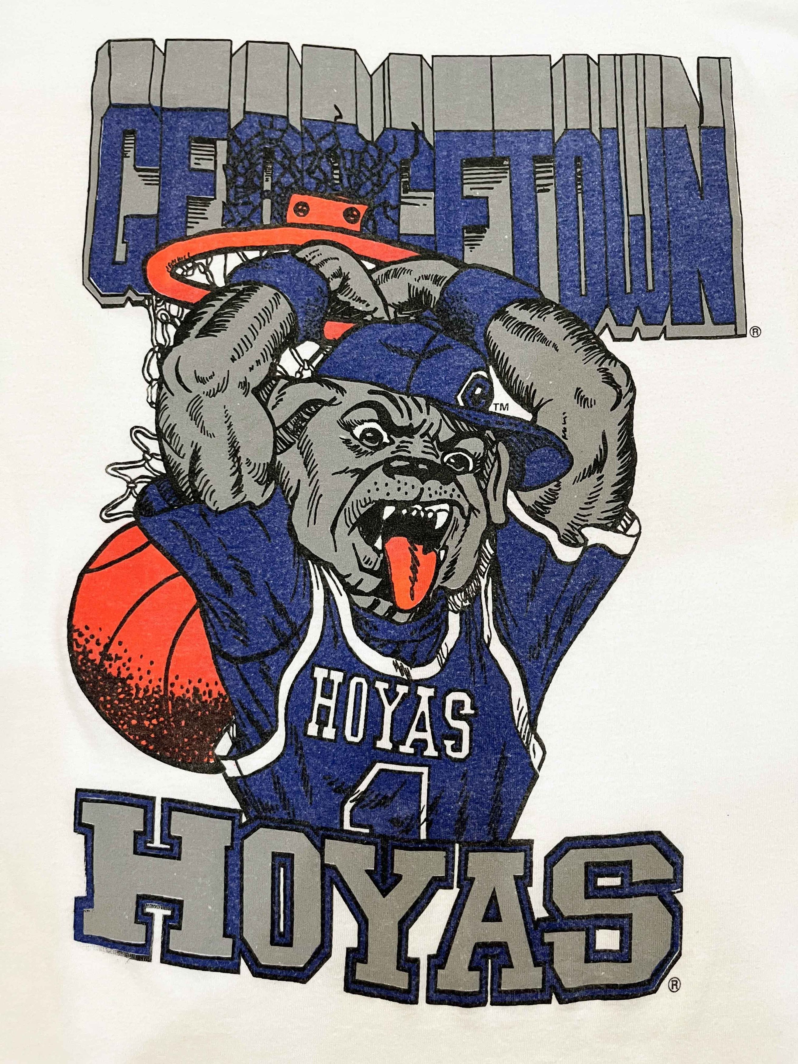 NCAA × Vintage Vintage Sportswear NCAA Georgetown Hoyas Basketball T-Shirt Size US L / EU 52-54 / 3 - 2 Thumbnail