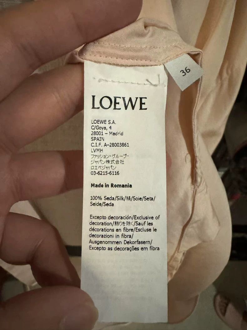 Loewe LOEWE Heavy silk 36 yard shirt coat Size M / US 6-8 / IT 42-44 - 4 Thumbnail