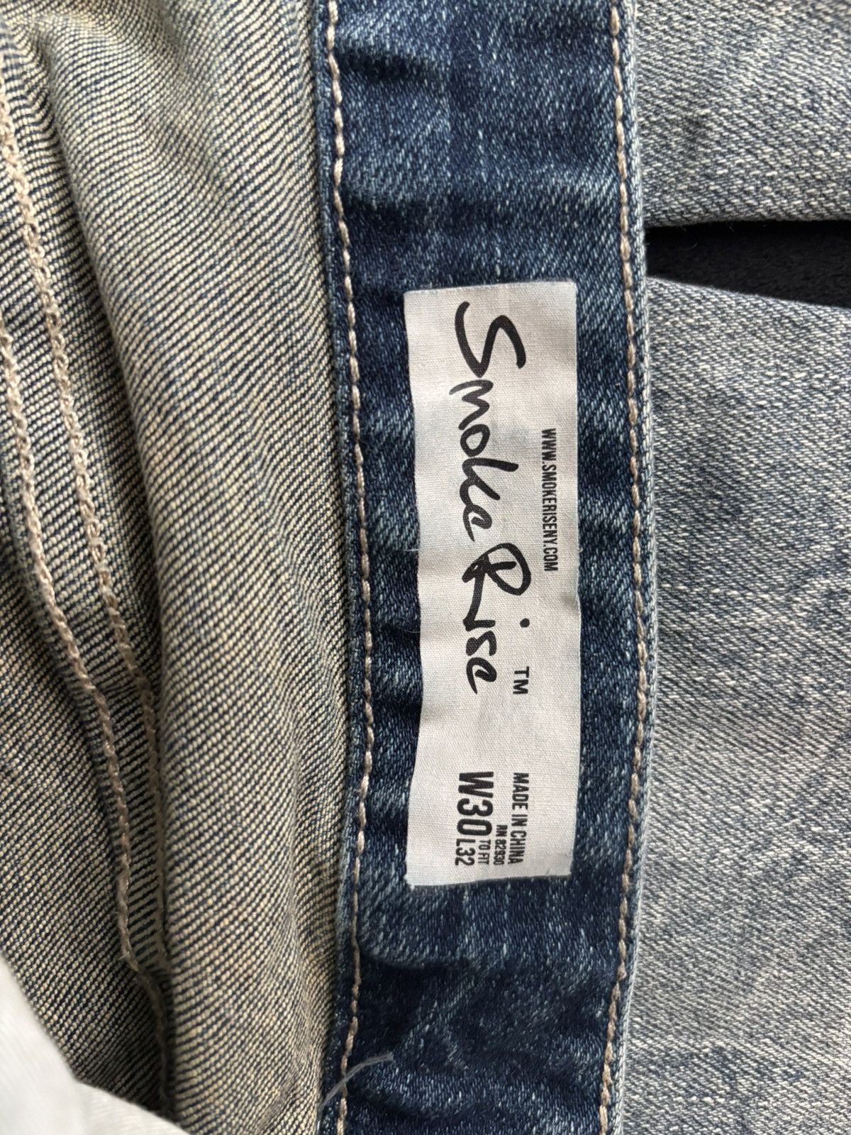 Smoke Rise SMOKE RISE WAVE SLIM DENIM JEANS Size US 30 / EU 46 - 4 Thumbnail