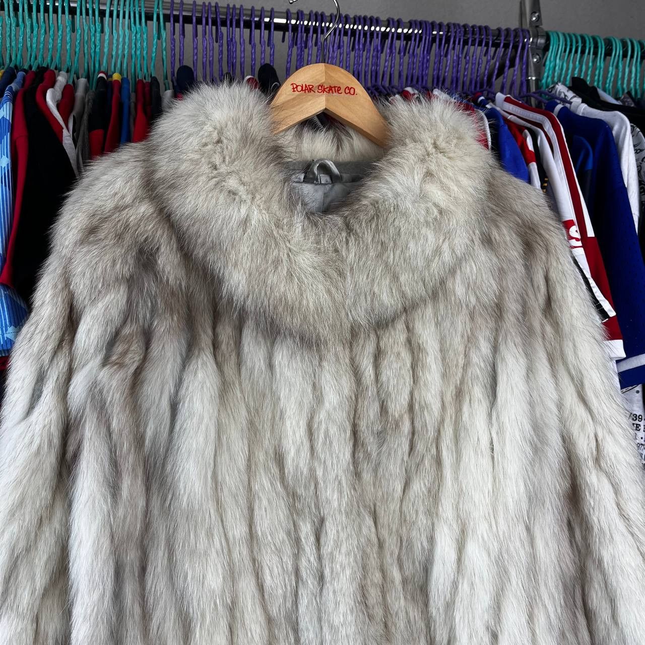 Vintage Vintage Luxury Saga Fox Silver Label Fur Coat Size 14 Size M / US 6-8 / IT 42-44 - 3 Thumbnail