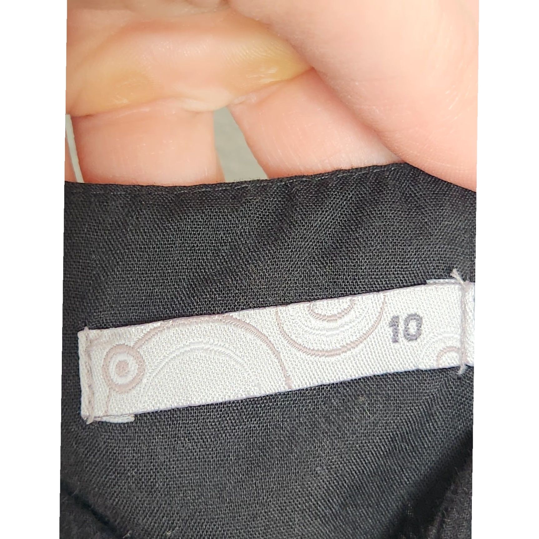 Vintage VINTAGE Target Dress Women's Midi Black Halter Y2K Boho Western Fairy Stretch Layered Cotton 90s Mens? Ladies? Size L / US 10 / IT 46 - 7 Thumbnail