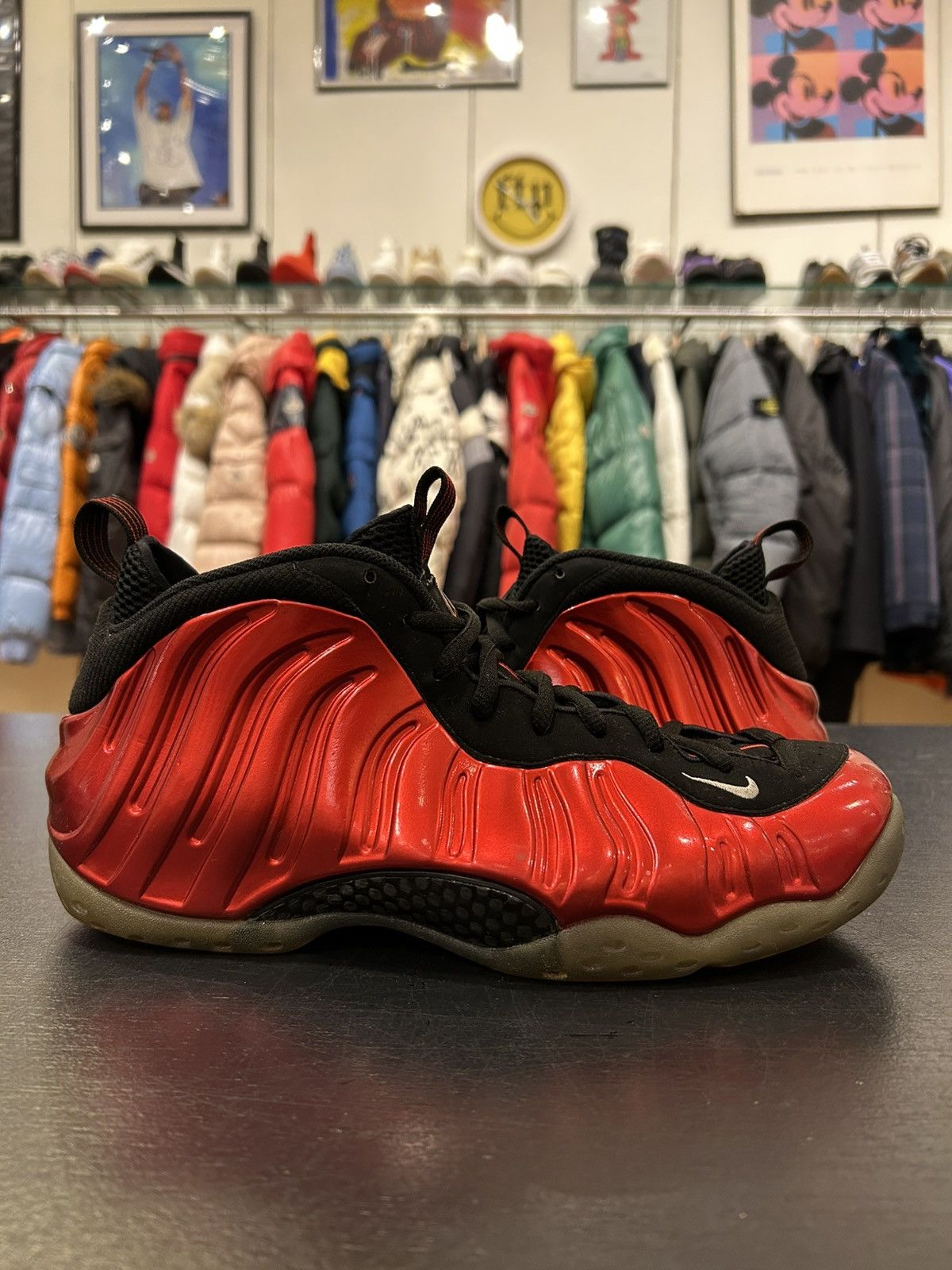 Nike Nike Air Foamposite One ‘Metallic Red’ Size US 11 / EU 44 - 1 Thumbnail