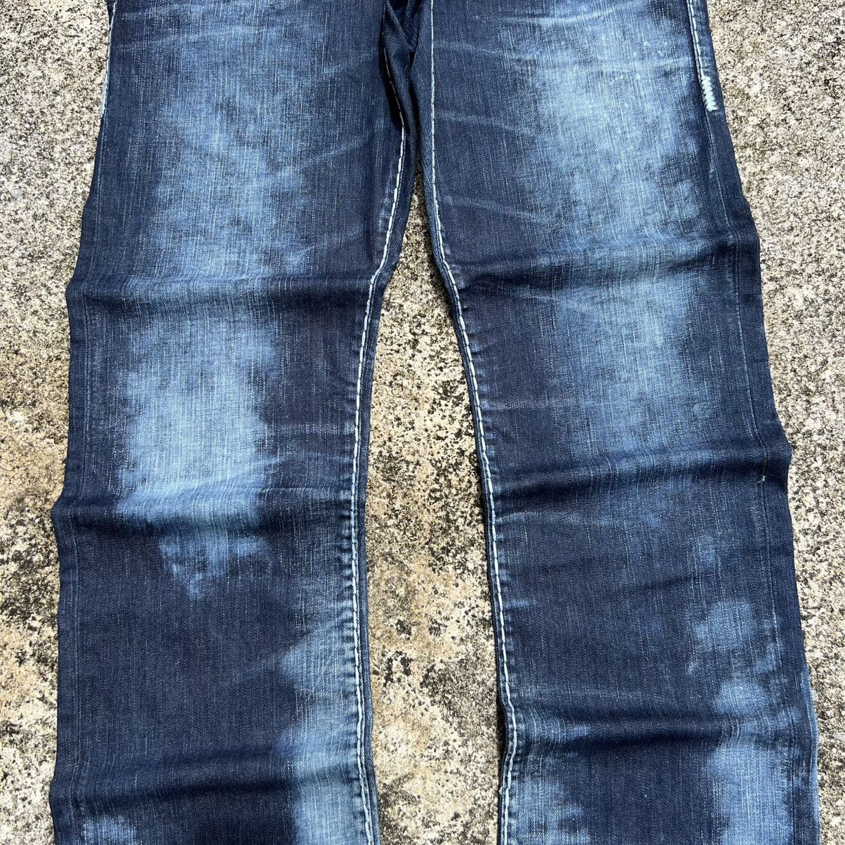 True Religion “TRUE RELIGION” RICKY RELAXED STRAIGHT ACID WASH DENIM JEANS Size US 32 / EU 48 - 4 Thumbnail