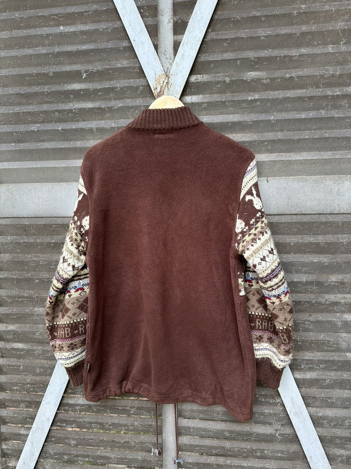 Japanese Brand Agreable Fleece Brown Jacket Size US L / EU 52-54 / 3 - 7 Thumbnail