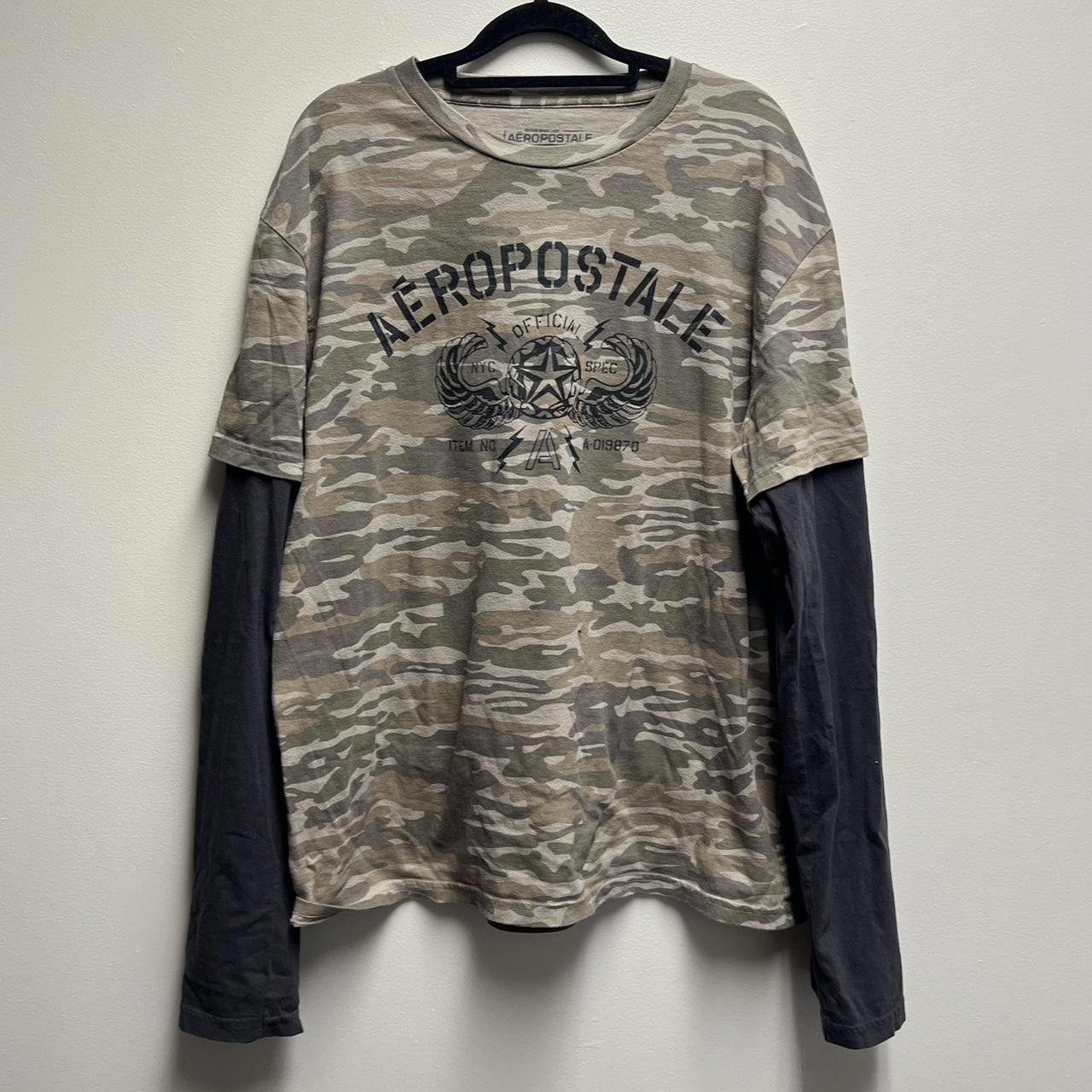 Aeropostale Aeropostale Men's Multi and Brown Shirt Size US L / EU 52-54 / 3 - 1 Thumbnail