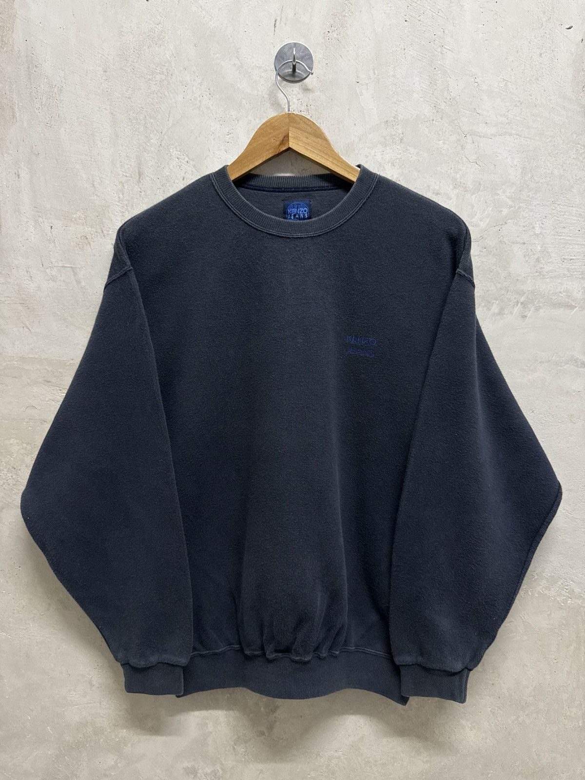 Kenzo Vintage Kenzo Jeans Indigo Sweatshirt Size US M / EU 48-50 / 2 - 5 Thumbnail