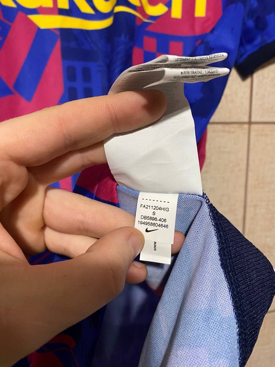 FC Barcelona 2021/22 Special Edition Jersey – De Jong 21