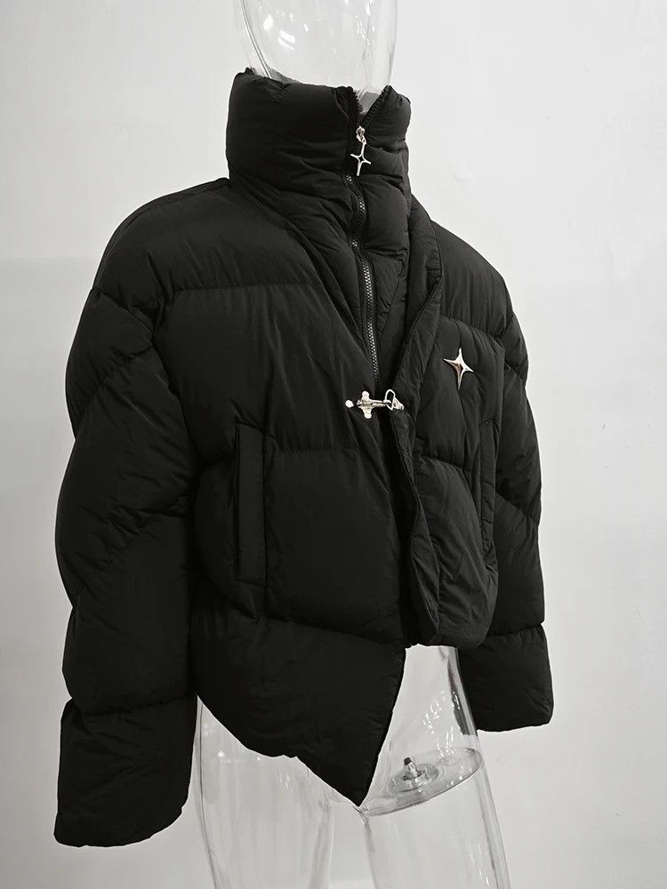 Designer × Japanese Brand Winter design loose jacket coat high neck Size US L / EU 52-54 / 3 - 6 Thumbnail