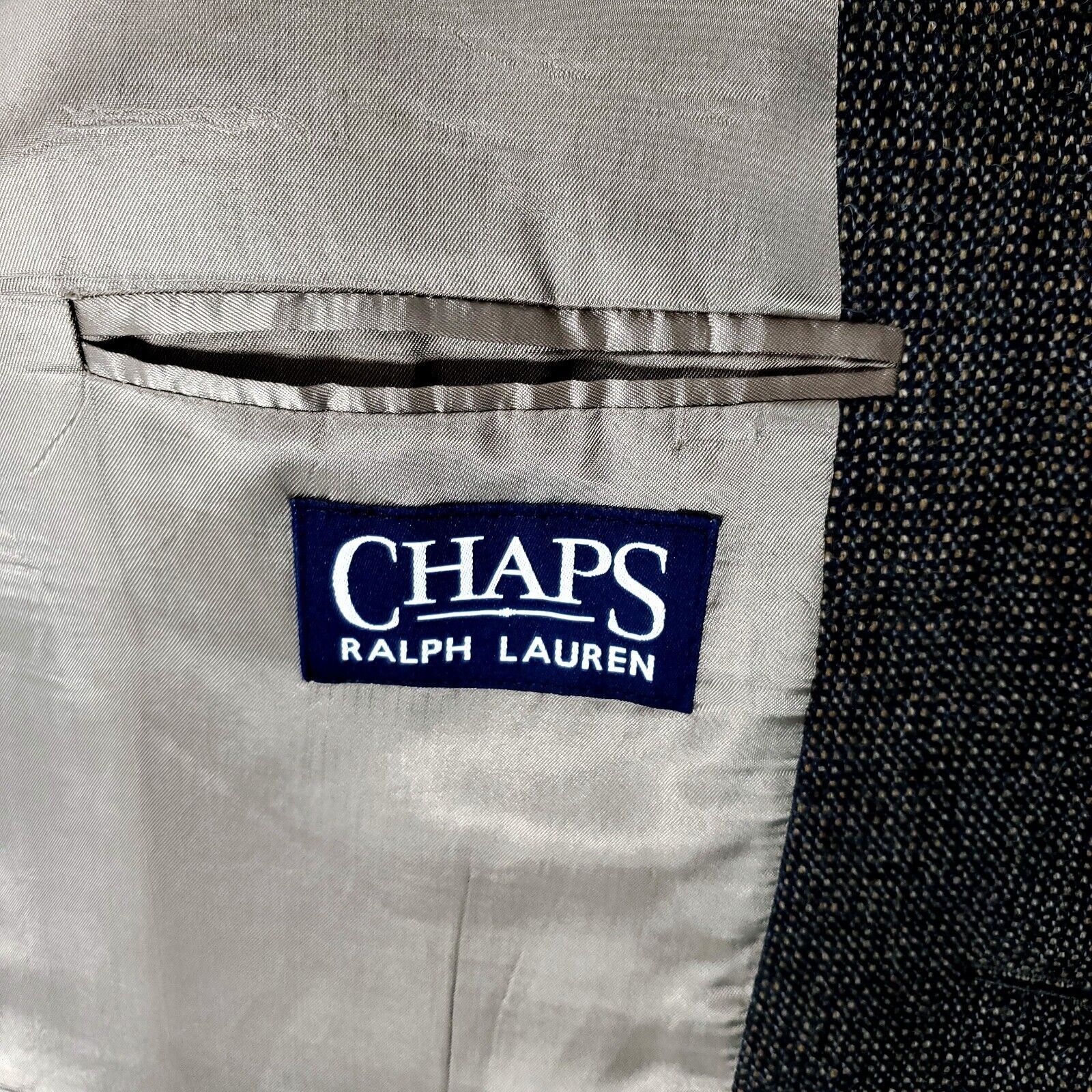 Chaps Ralph Lauren Chaps Ralph Lauren Tweed Wool Alpaca 2 Button Sport Coat 44L Size 44L - 9 Thumbnail