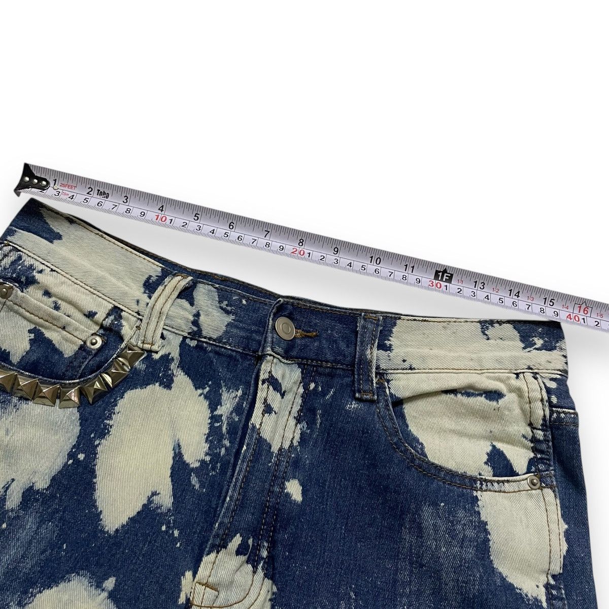 Givenchy GIVENCHY ACID WASH LOOSE BAGGY (31×39) Size US 32 / EU 48 - 16 Thumbnail