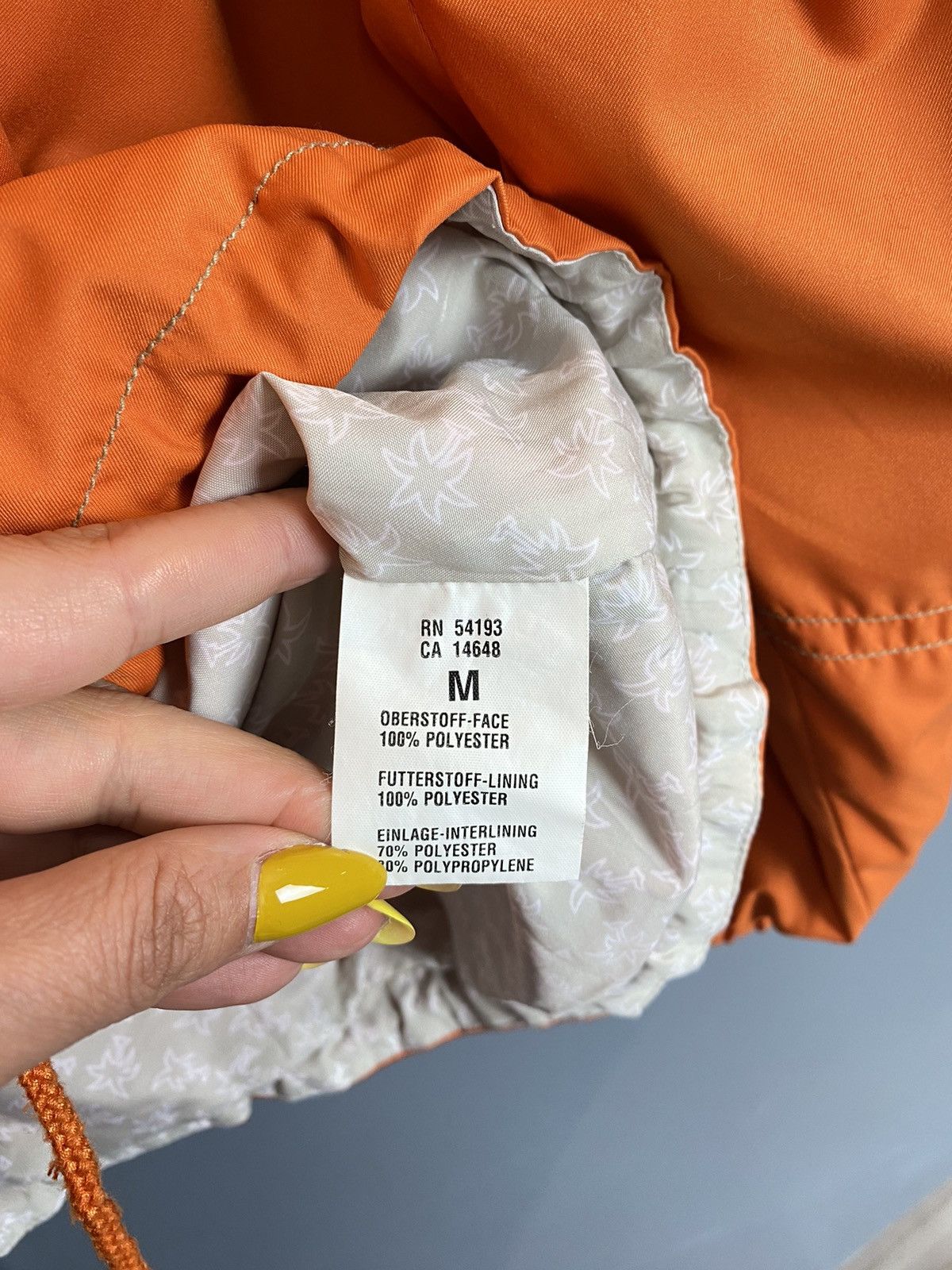 Bogner Bogner Ski Jacket Full Zip Long Sleeve Size Medium orange Size US M / EU 48-50 / 2 - 10 Thumbnail