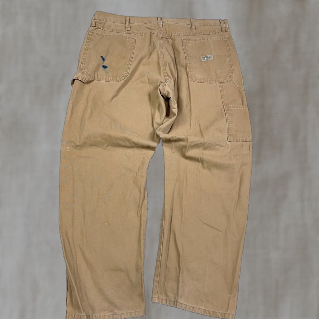 Wrangler VINTAGE Wrangler Jeans Men 40x30 Brown Canvas Baggy Grunge Wrangler Jeans Men 40x30 Brown Canvas Baggy Grunge Size US 40 / EU 56 - 1 Thumbnail