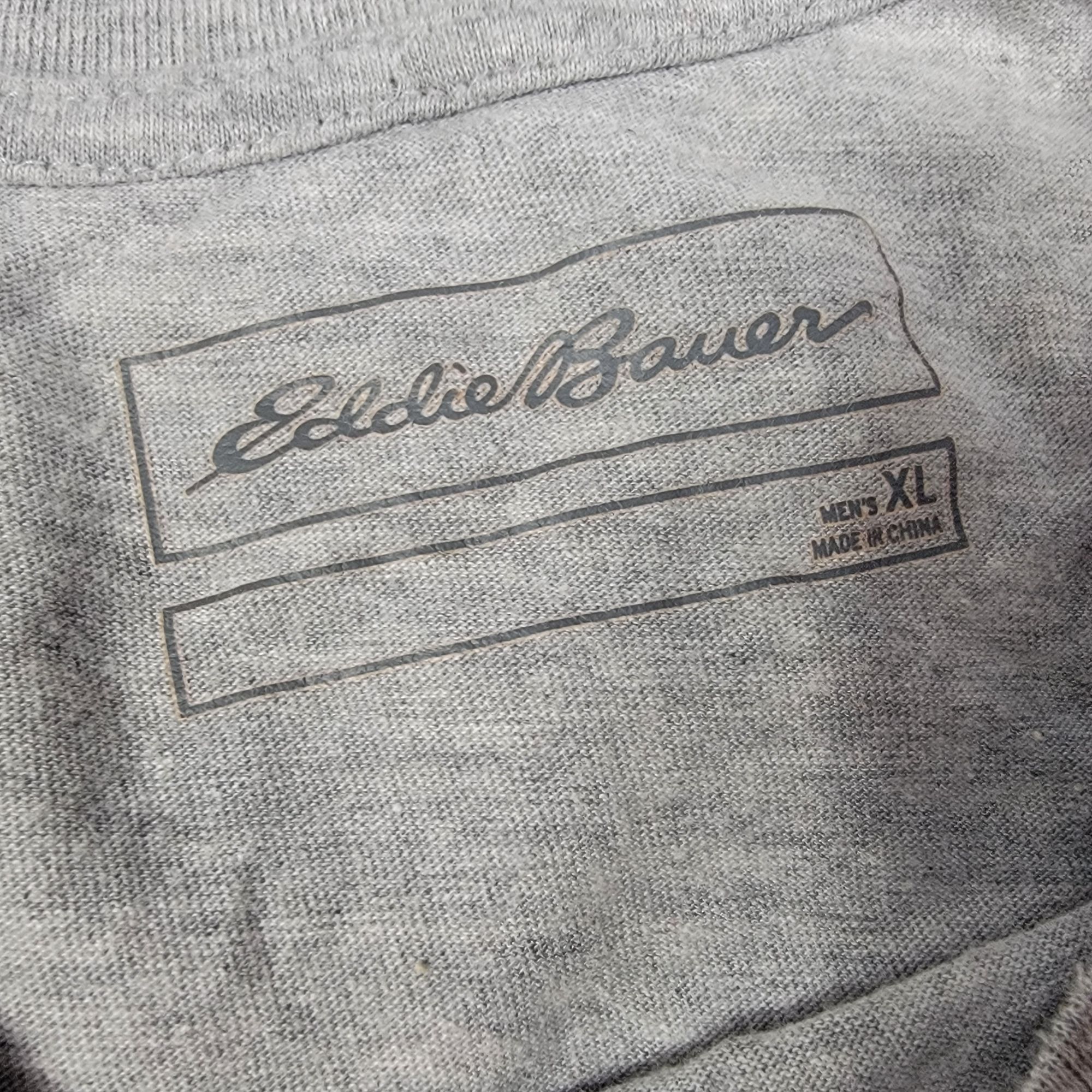Eddie Bauer Eddie Bauer Mens XL Gray Shirt Original Outdoor Outfitters G Size US XL / EU 56 / 4 - 4 Thumbnail