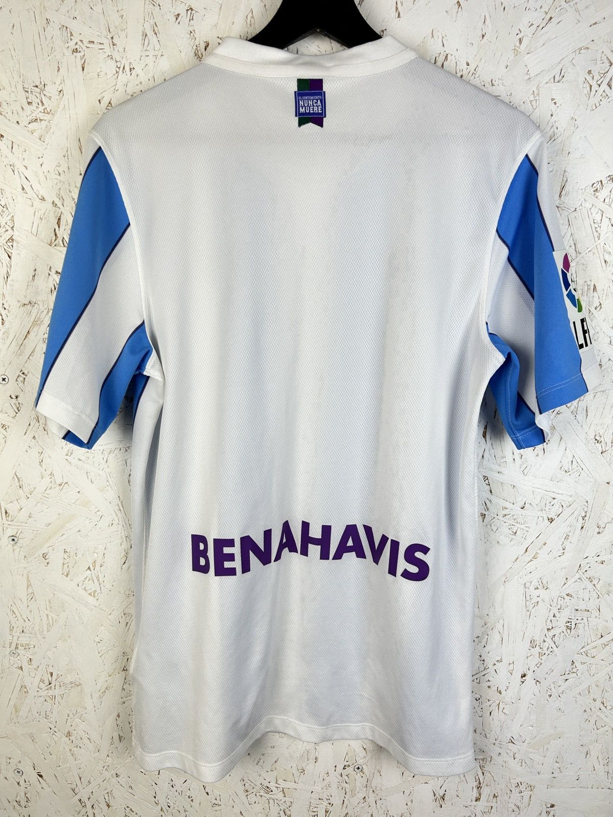 Nike Nike Malaga CF 2015/16 Home Kit Soccer Jersey La Liga Blue S Size US S / EU 44-46 / 1 - 6 Thumbnail