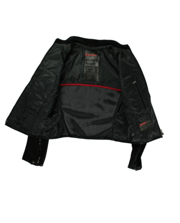 Prada Prada Jacket 1999 Coat Mesh Bomber Red Tab Sport EX0010 Size M / US 6-8 / IT 42-44 - 6 Thumbnail