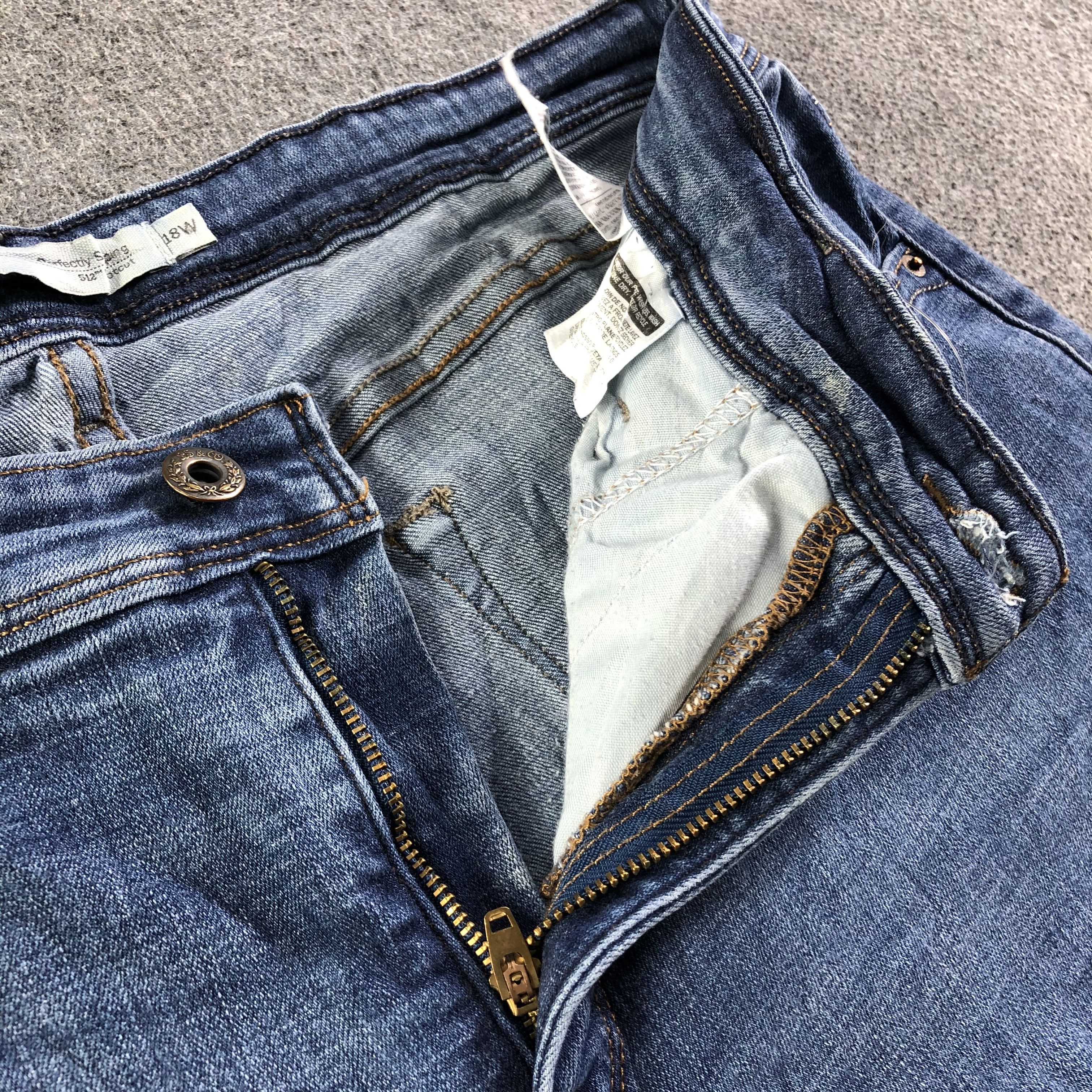Levi's Vintage Levis 512 Jeans-J4334 Size 34" / US 12 / IT 48 - 8 Thumbnail