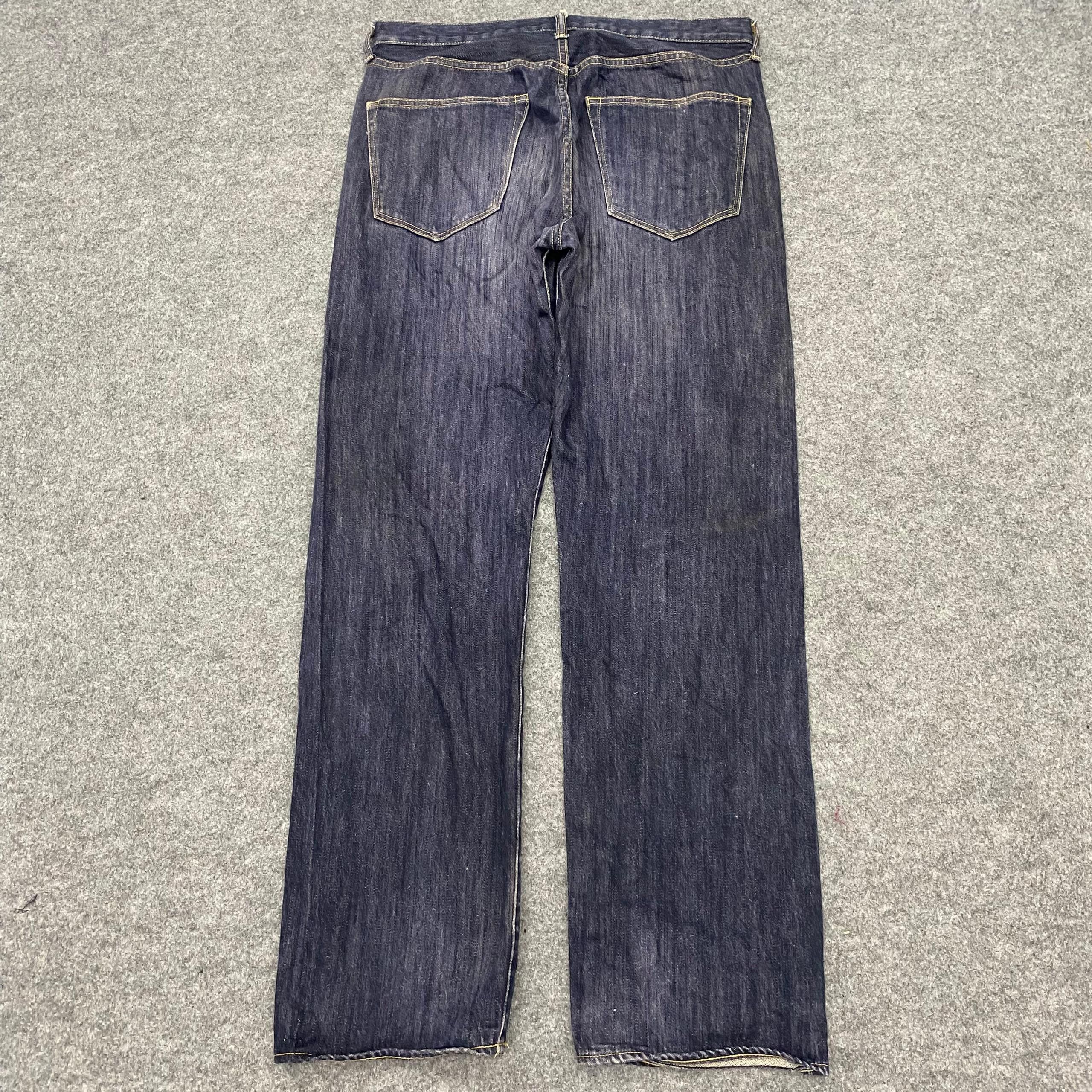 If Six Was Nine 💥Best Offer💥Vintage Ranheri Japanese Brand Denim Size US 34 / EU 50 - 3 Thumbnail
