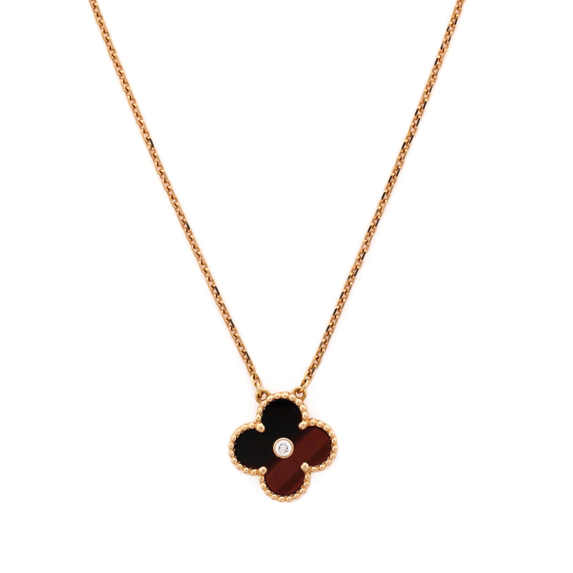Van Cleef & Arpels Vintage Alhambra Pendant Necklace Size ONE SIZE - 1 Thumbnail