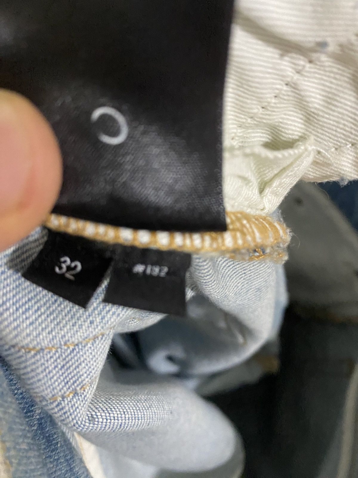 Amiri Amiri Light Indigo Zebra Sequin Jeans Size US 32 / EU 48 - 5 Thumbnail