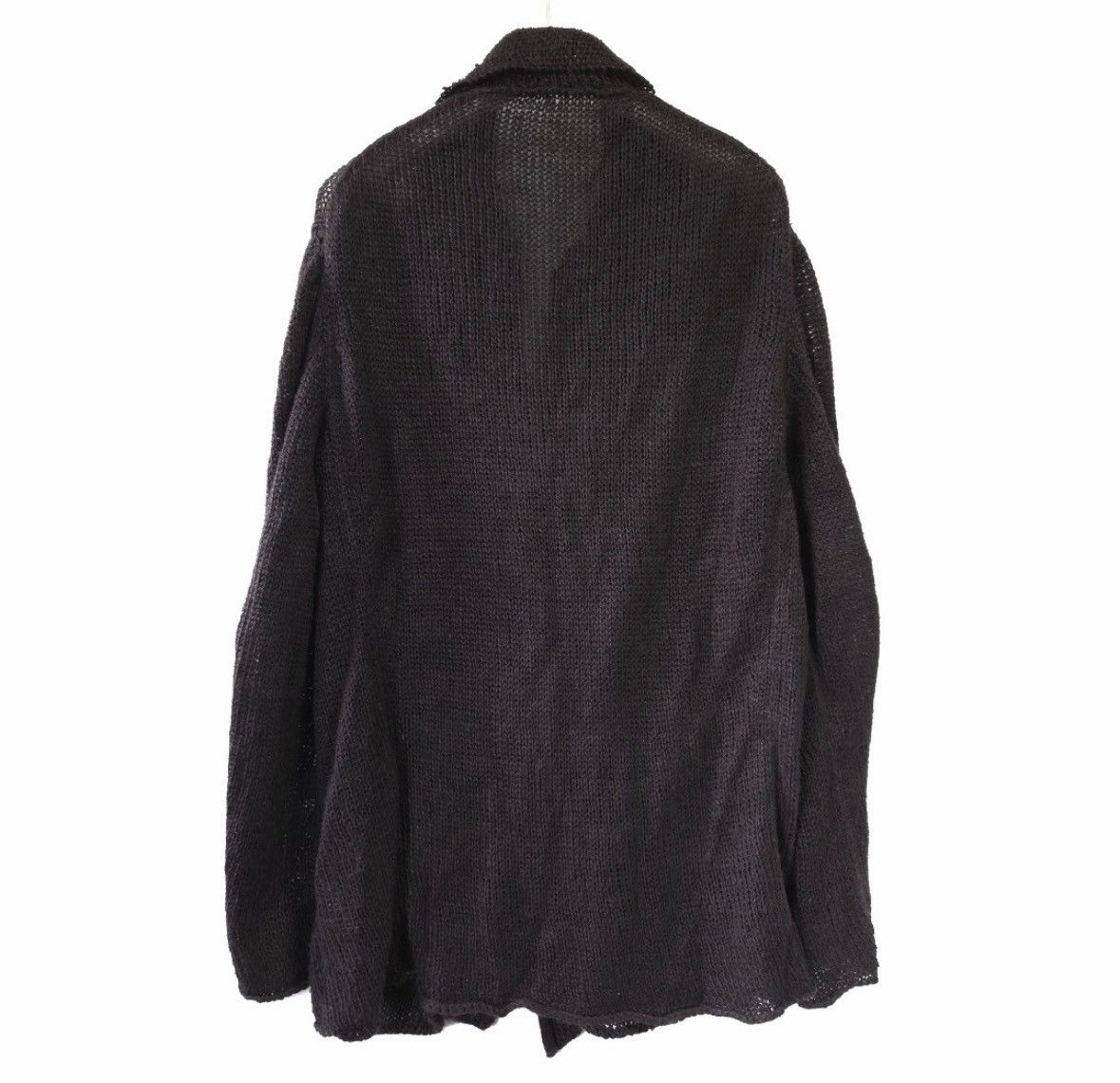 Yohji Yamamoto Yohji Yamamoto Pour homme 2001SS Double-Layered Cardigan Size US M / EU 48-50 / 2 - 2 Thumbnail