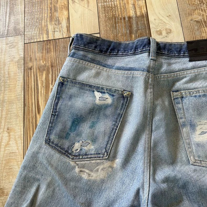 Our Legacy Our Legacy Patchwork printed jeans Size US 29 - 8 Thumbnail