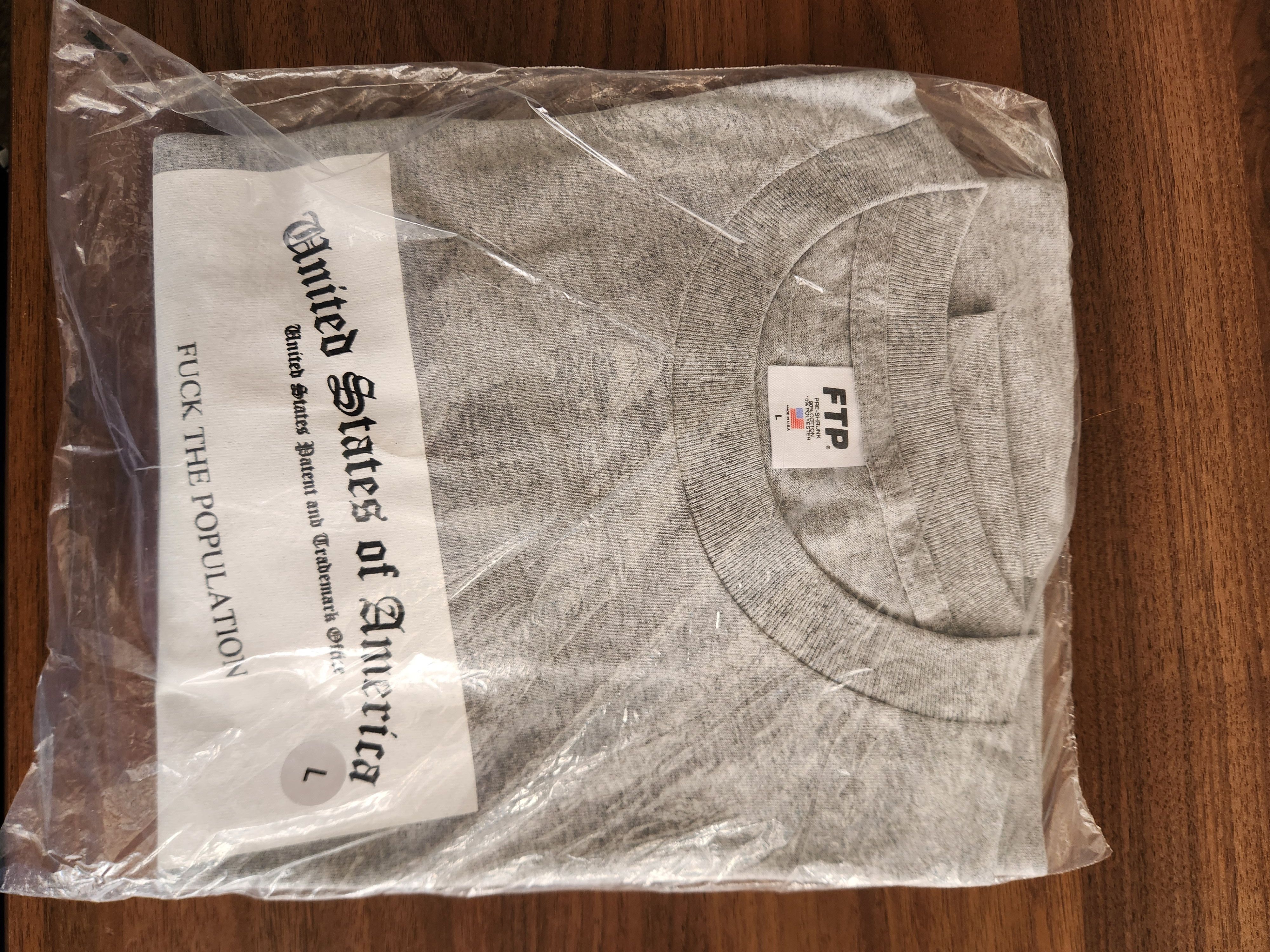 Fuck The Population FTP Trademark tee Size US L / EU 52-54 / 3 - 1 Thumbnail