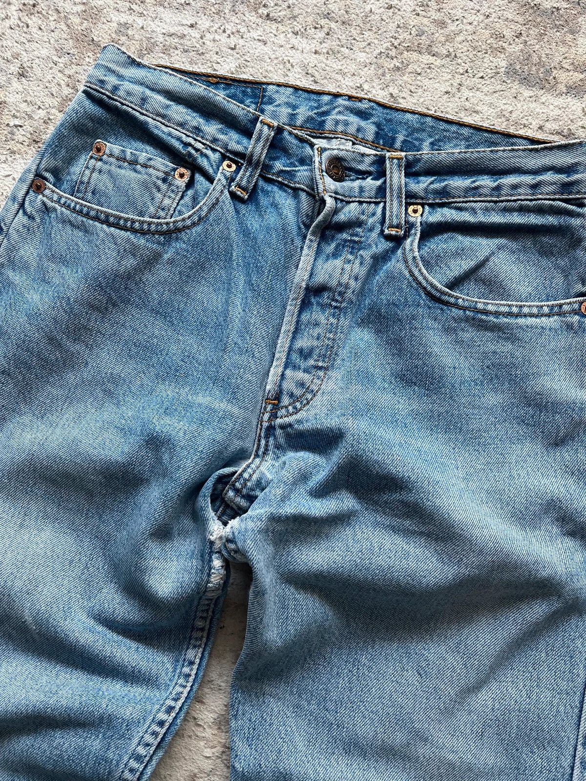 Levi's Levi’s 514 Jeans Sz W30 L34 Orange Tab Vintage 1996 Size 30" / US 8 / IT 44 - 4 Thumbnail