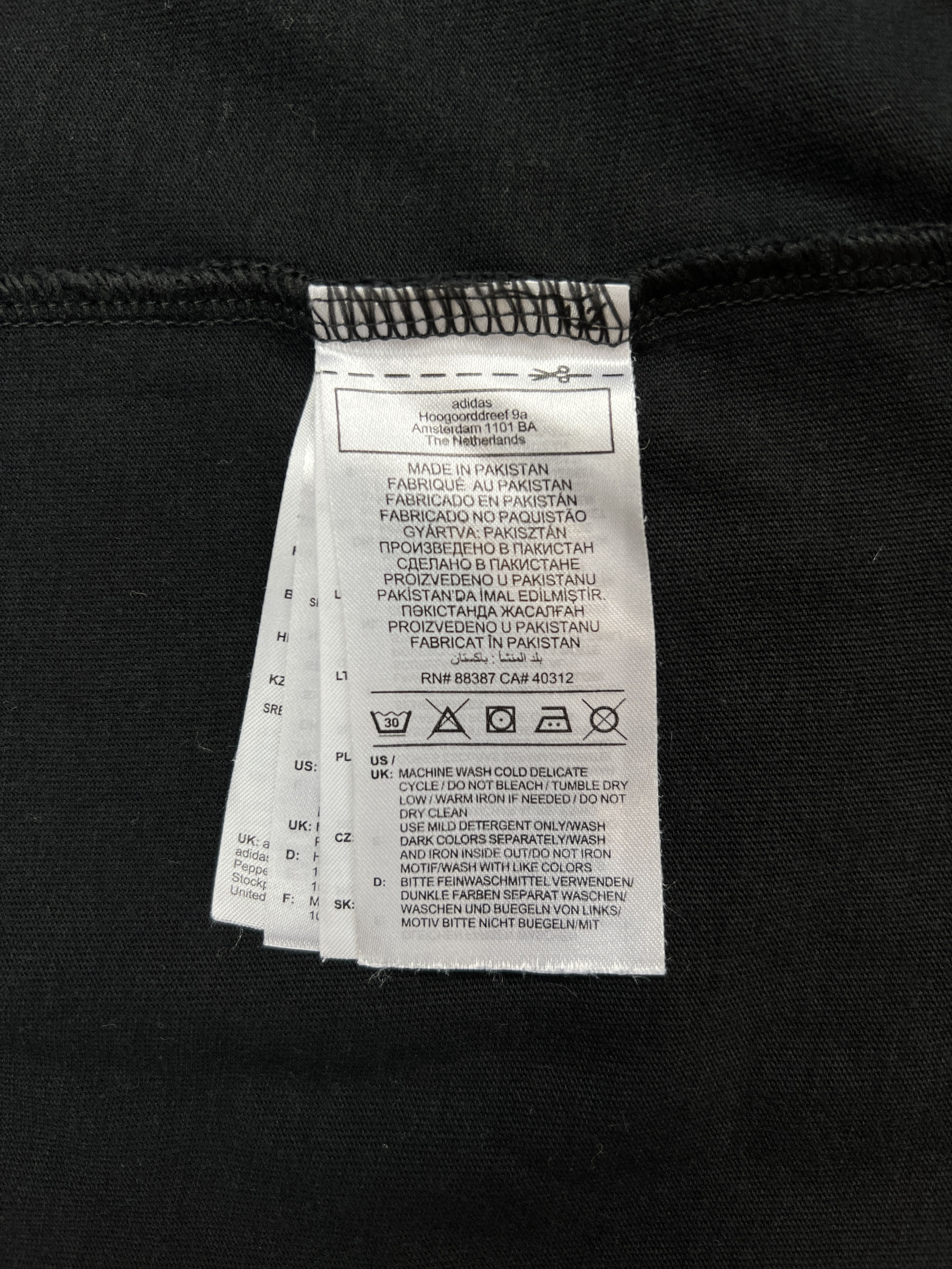 Adidas Adidas Originals Trefoil Logo T-Shirt Black L Size US L / EU 52-54 / 3 - 10 Thumbnail