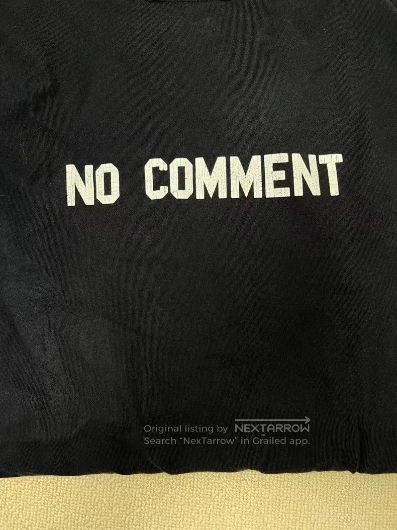 Balenciaga Balenciaga Solid Color Letter Printed Round Neck Casual T- Size US XXS / EU 40 - 3 Thumbnail